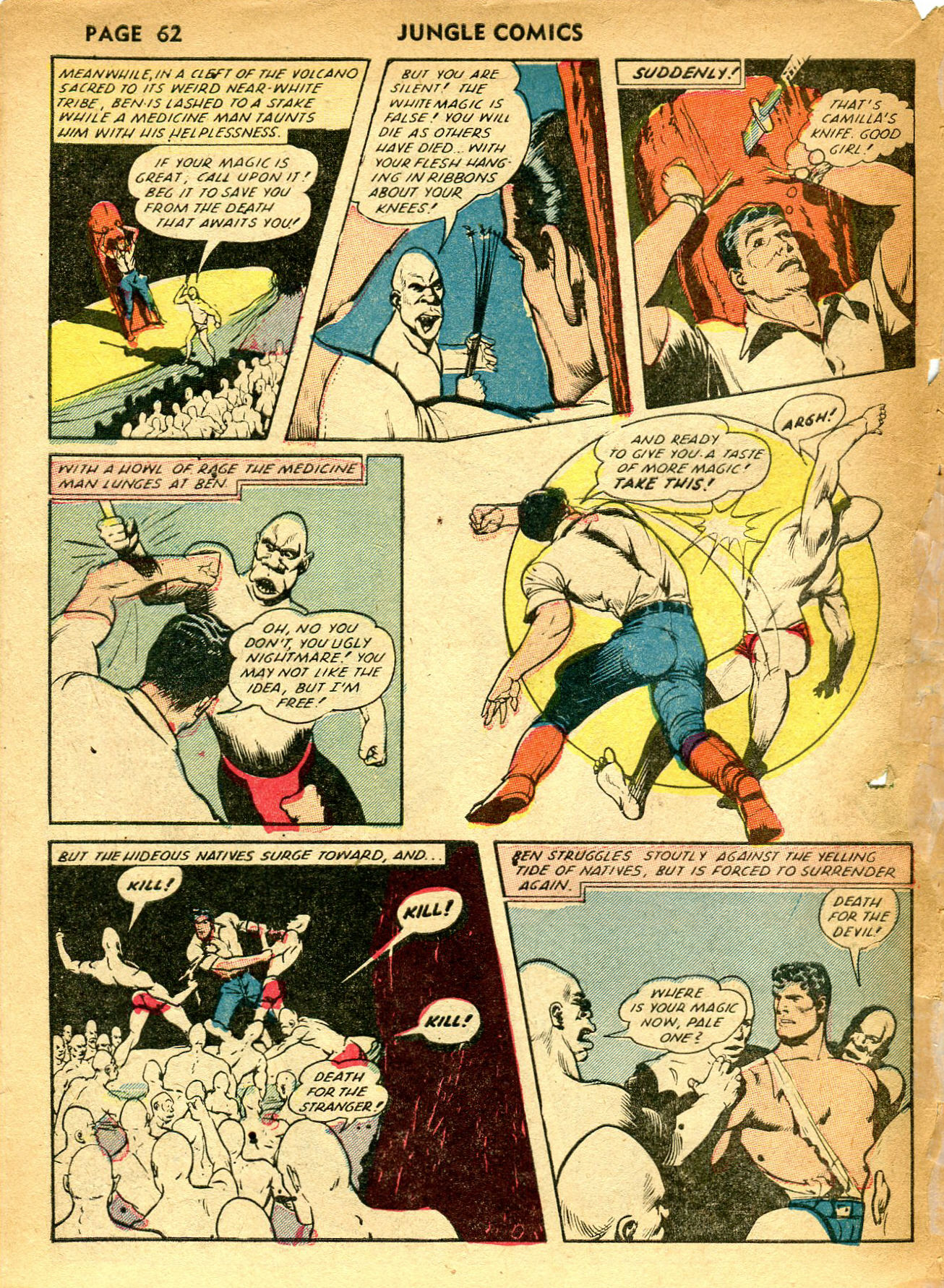 Read online Jungle Comics comic -  Issue #32 - 65