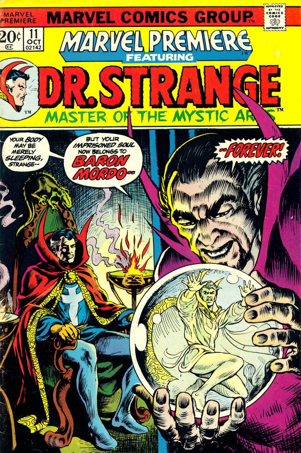 Read online Marvel Premiere comic -  Issue #11 - 1
