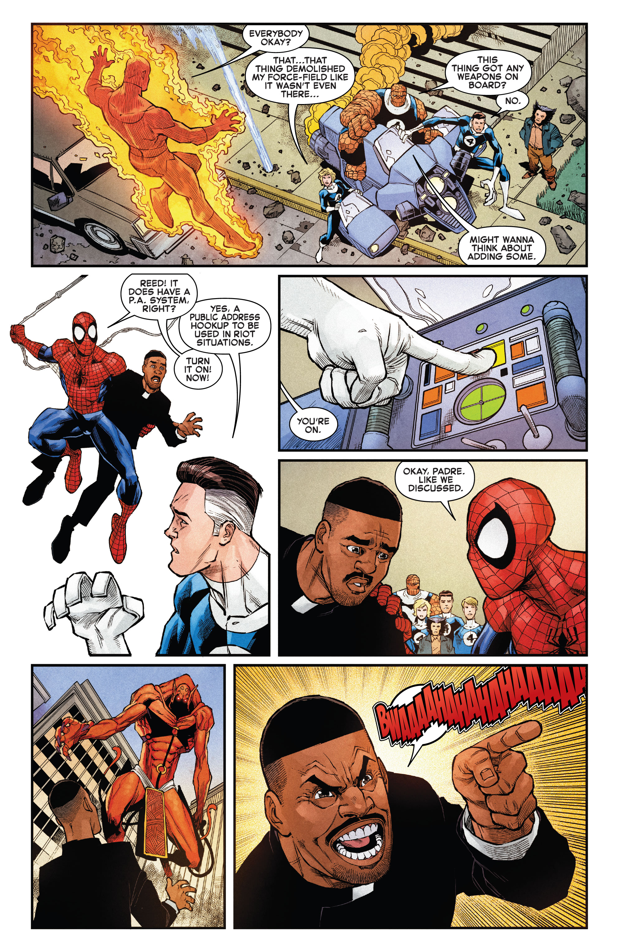 Read online New Fantastic Four comic -  Issue #5 - 16