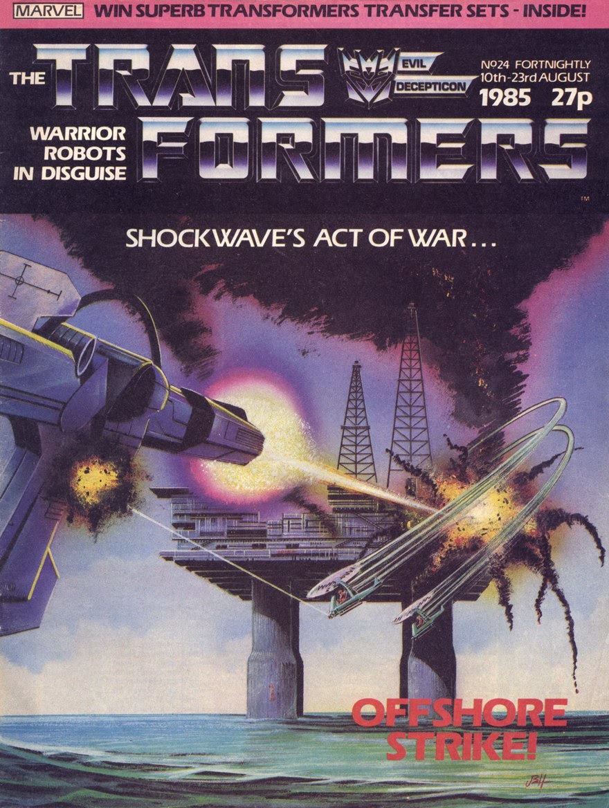 Read online The Transformers (UK) comic -  Issue #24 - 1