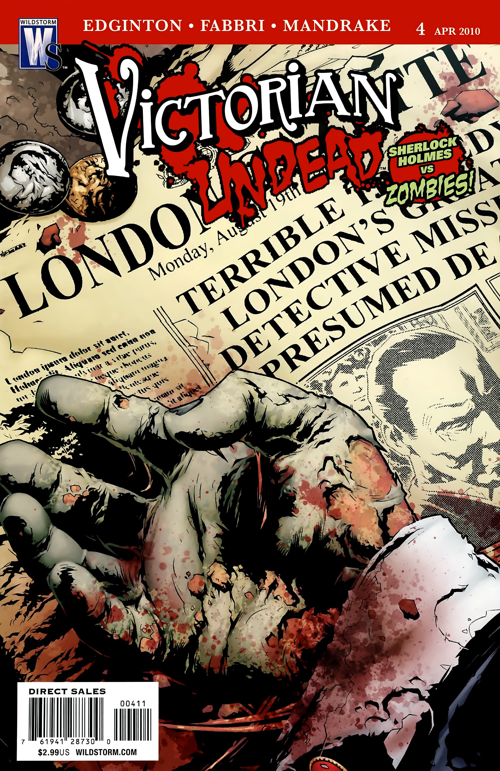 Read online Victorian Undead comic -  Issue #4 - 1