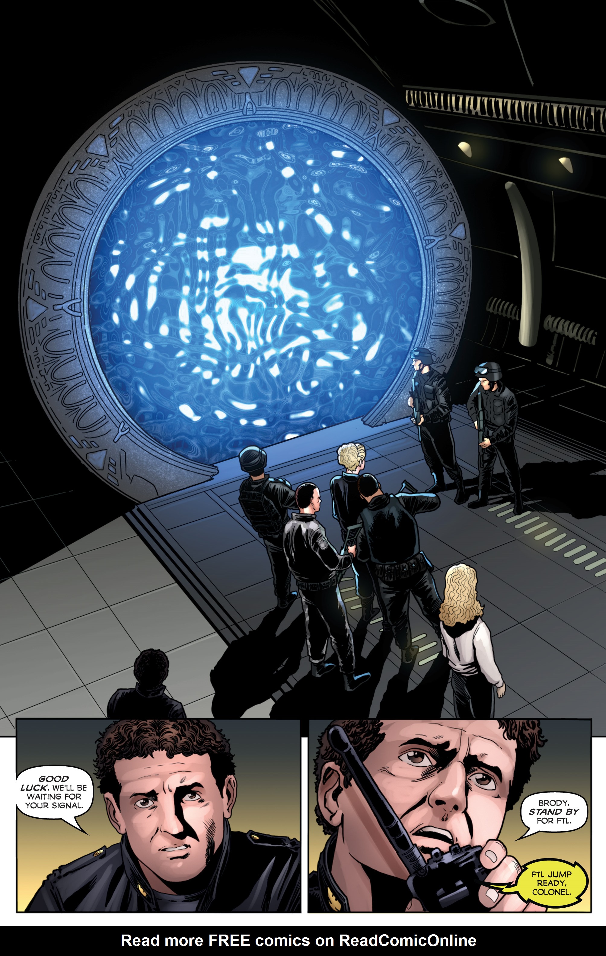 Read online Stargate Universe comic -  Issue #4 - 12