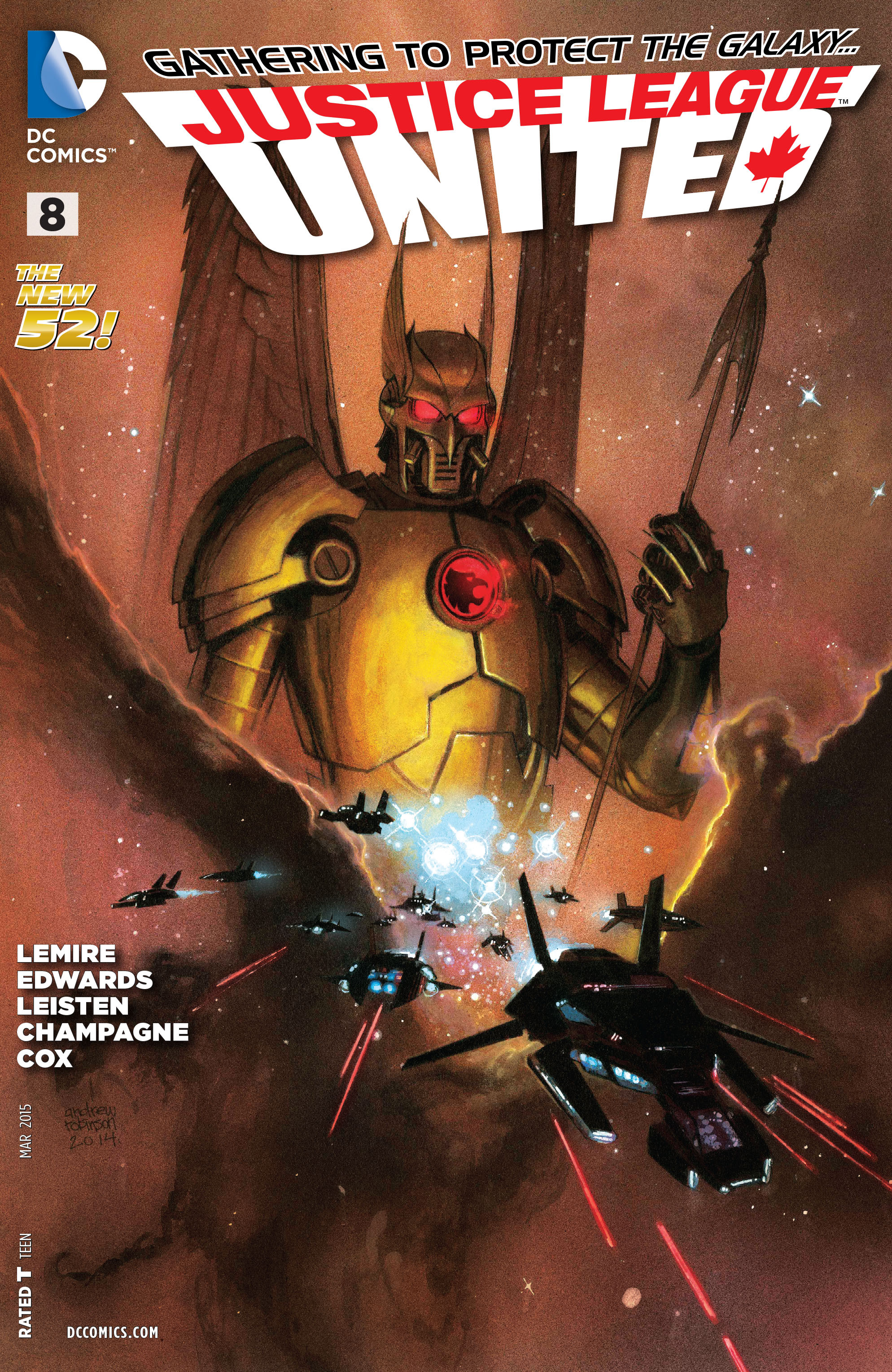 Read online Justice League United comic -  Issue #8 - 1