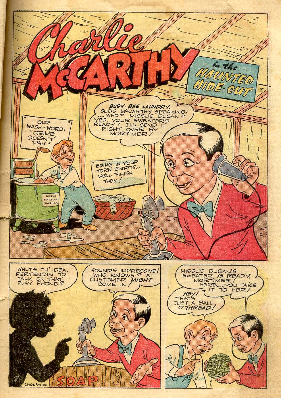Read online Four Color Comics comic -  Issue #196 - 3