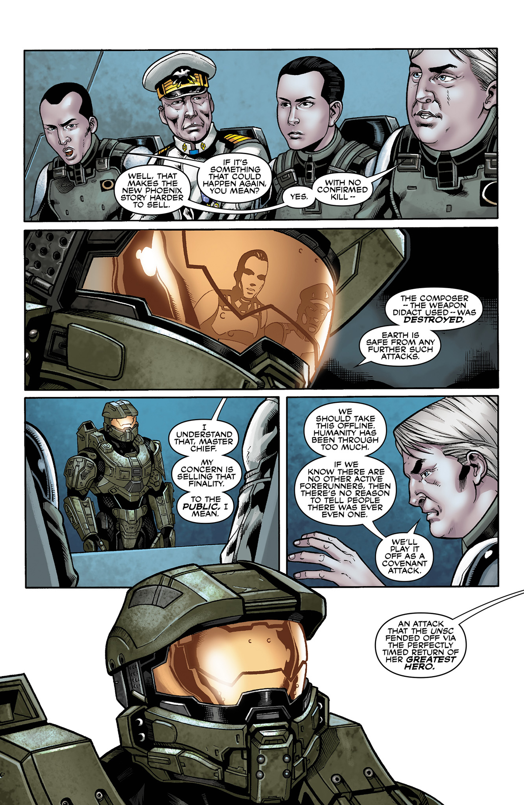 Read online Halo: Escalation comic -  Issue #8 - 6