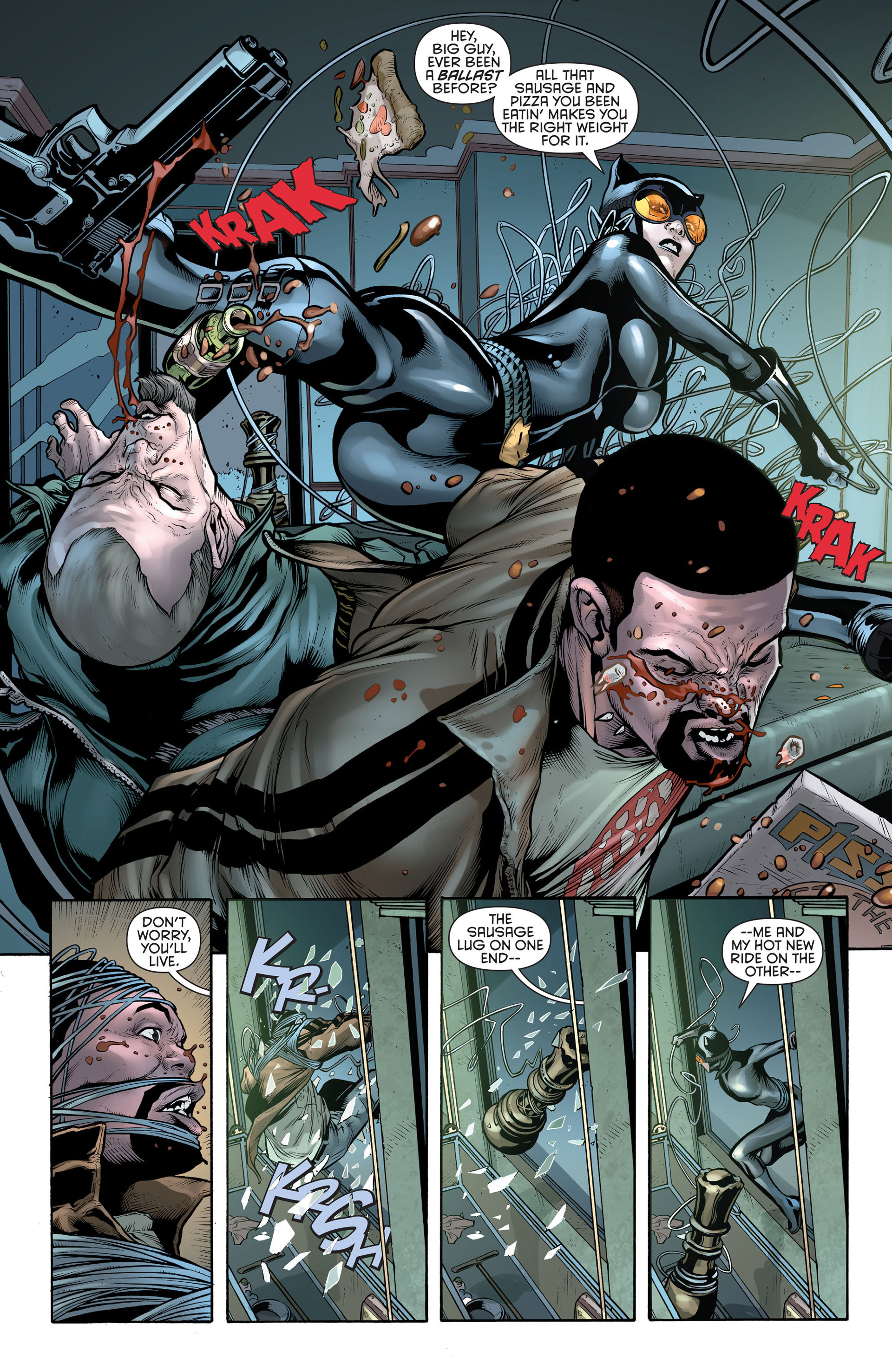 Read online Catwoman (2011) comic -  Issue #13 - 15