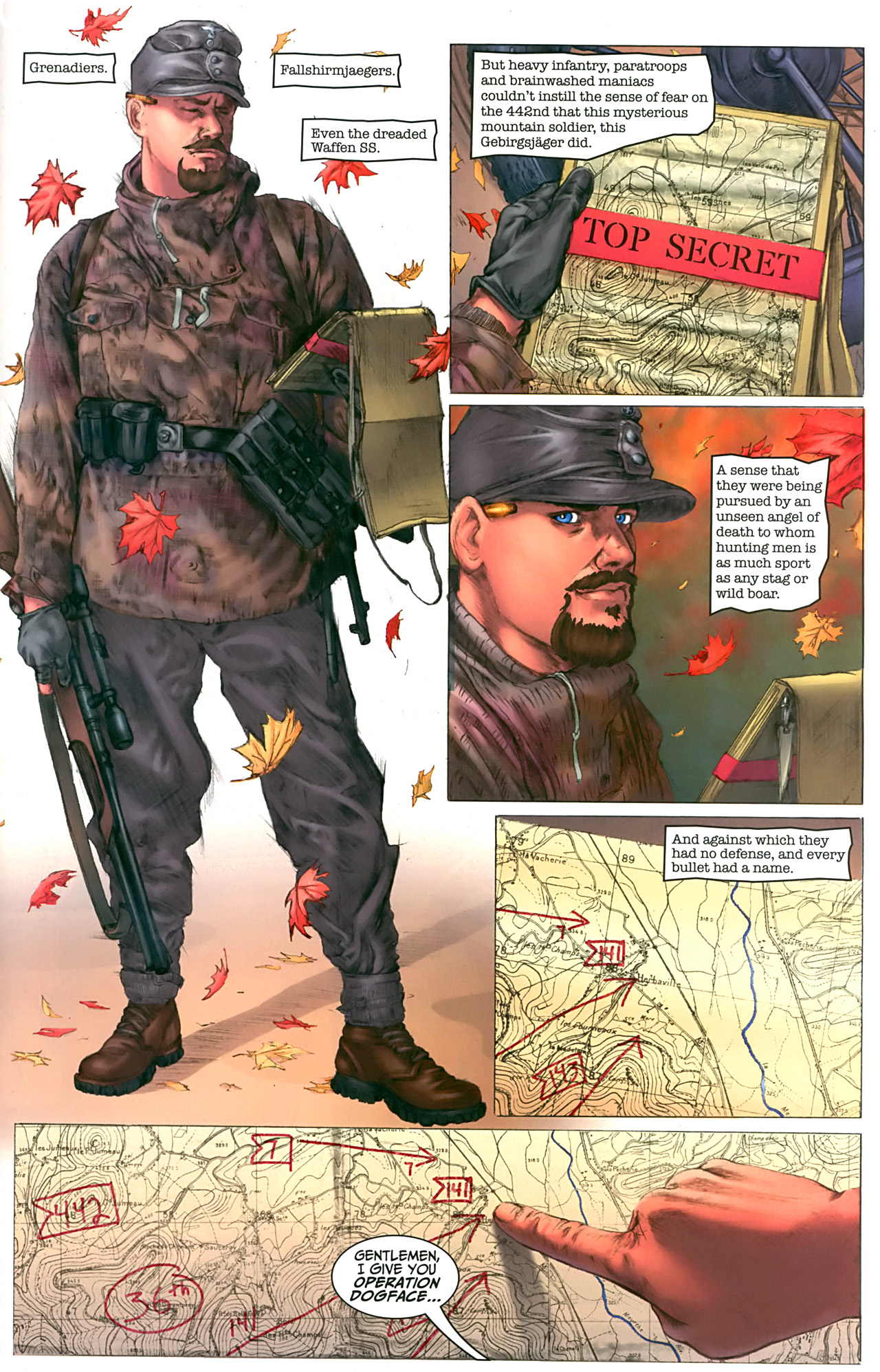 Read online Sgt. Rock: The Lost Battalion comic -  Issue #1 - 19