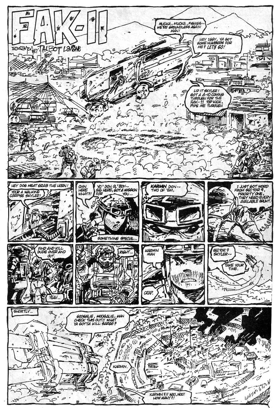 Read online Grunts (1987) comic -  Issue # Full - 3