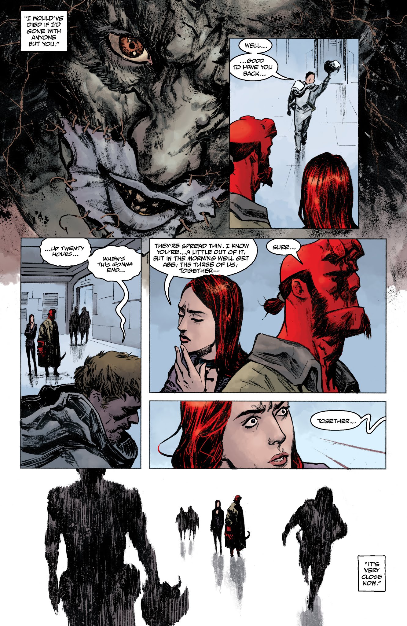 Read online B.P.R.D. The Devil You Know comic -  Issue #7 - 8