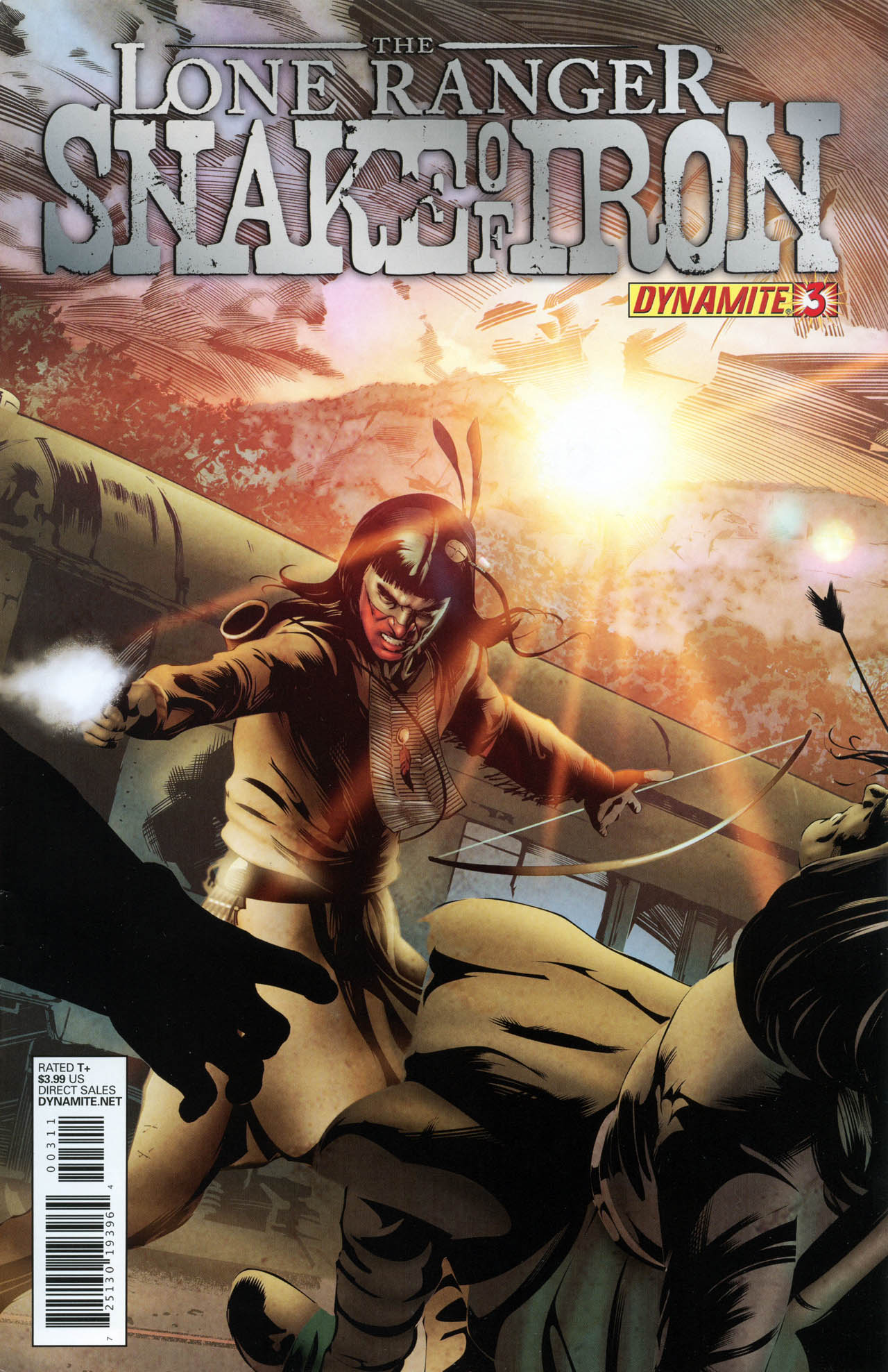 Read online The Lone Ranger: Snake Of Iron comic -  Issue #3 - 1