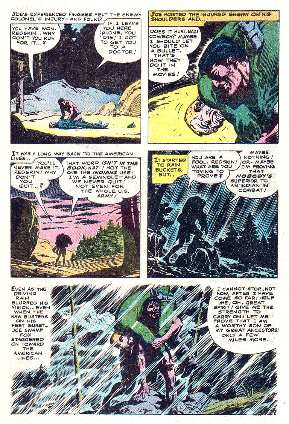 Read online Our Army at War (1952) comic -  Issue #196 - 28