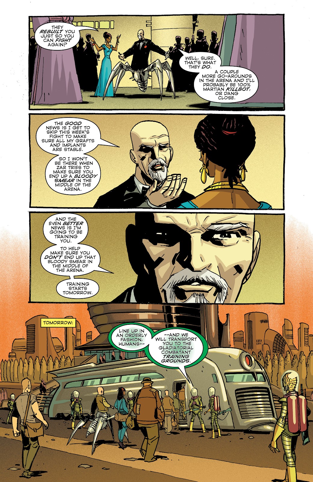 Mars Attacks: Occupation issue 3 - Page 10