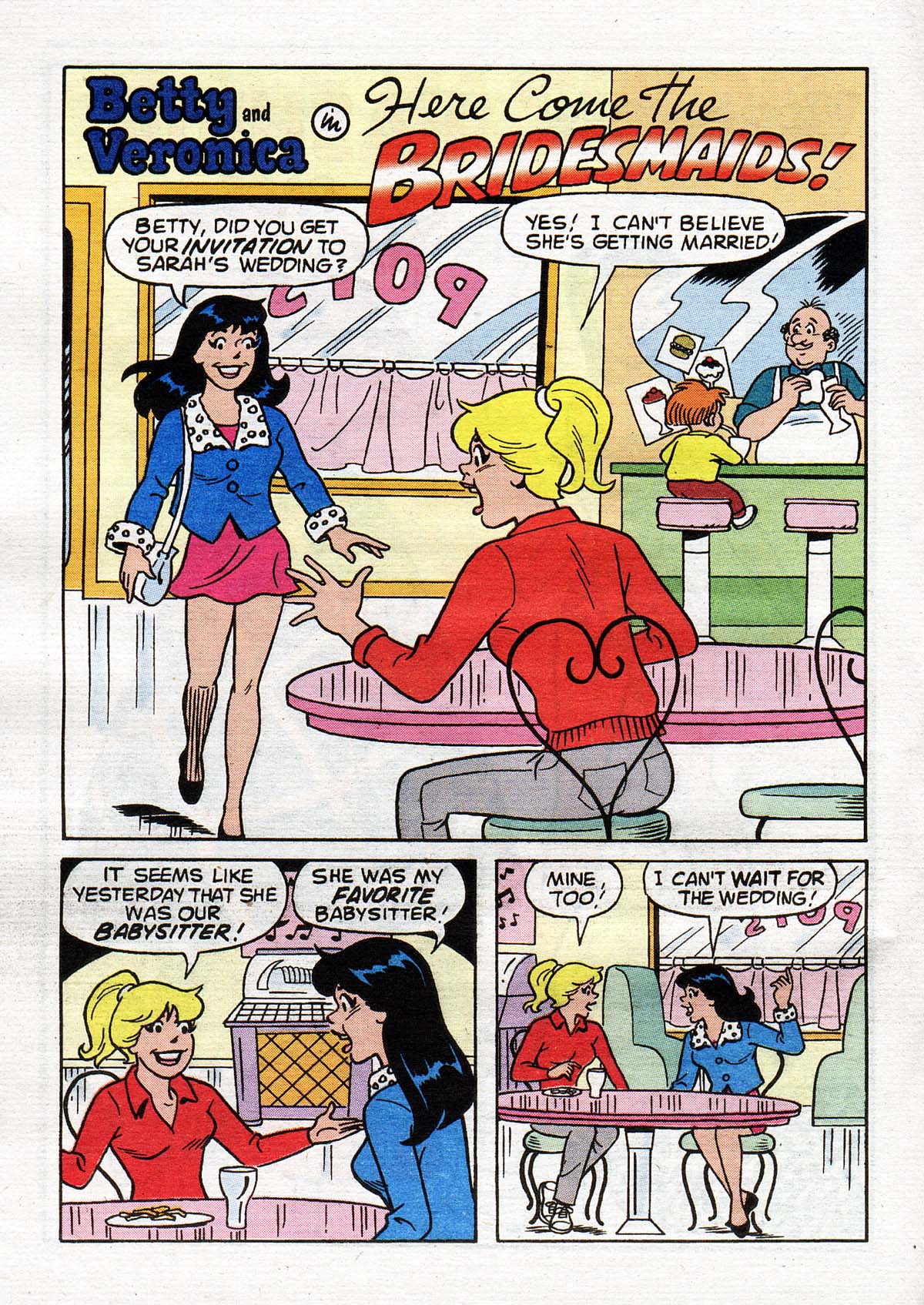 Read online Betty and Veronica Digest Magazine comic -  Issue #146 - 61