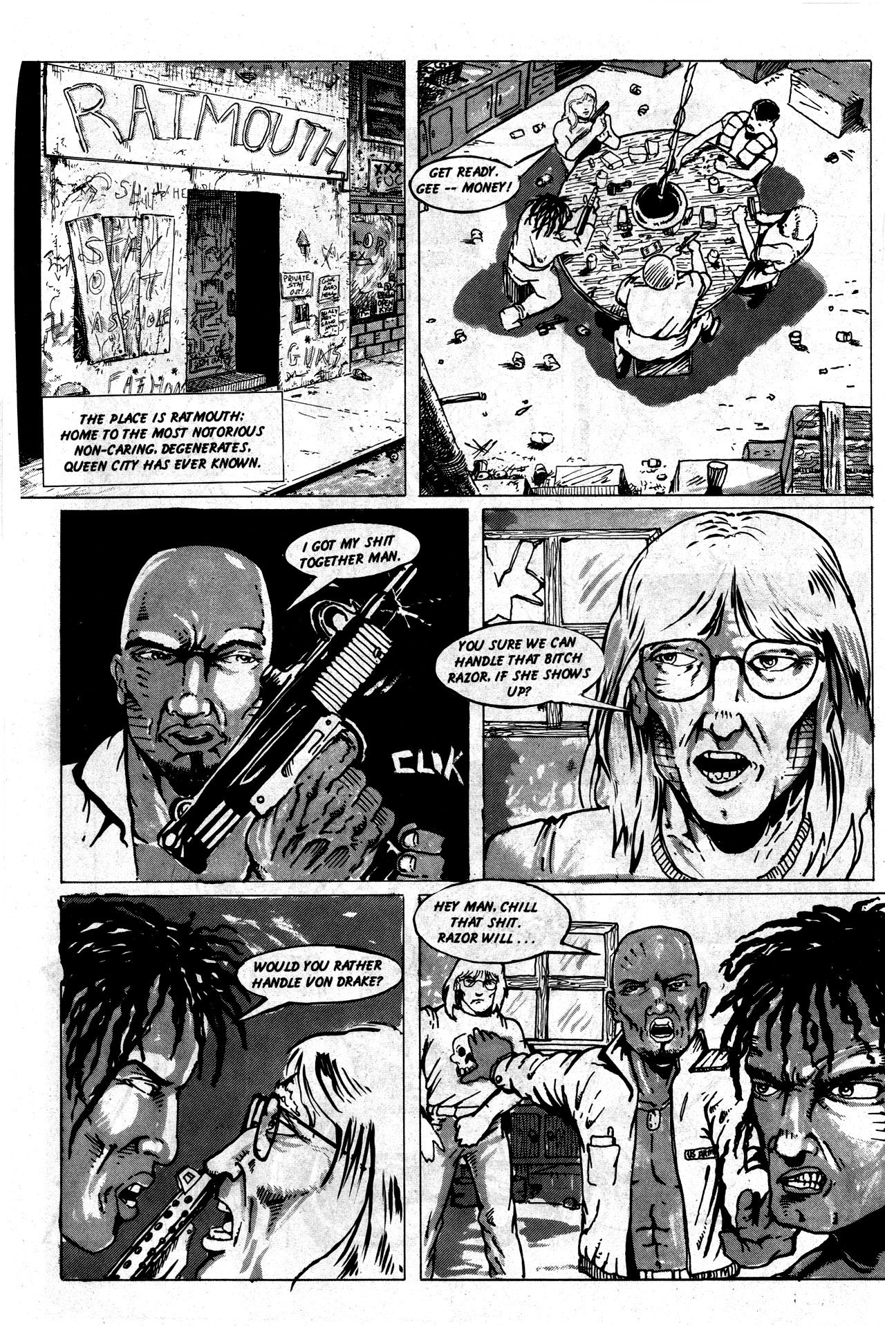 Read online Razor comic -  Issue #1 - 13