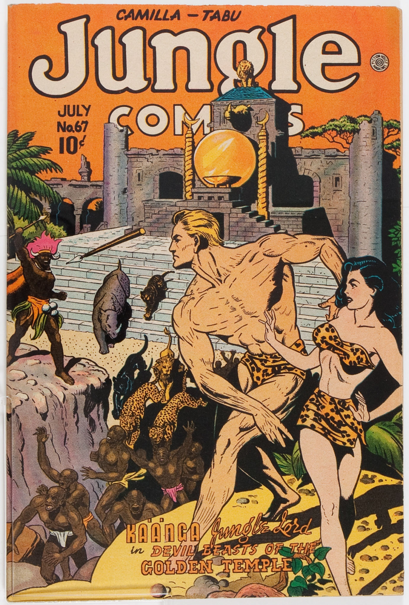 Read online Jungle Comics comic -  Issue #67 - 1