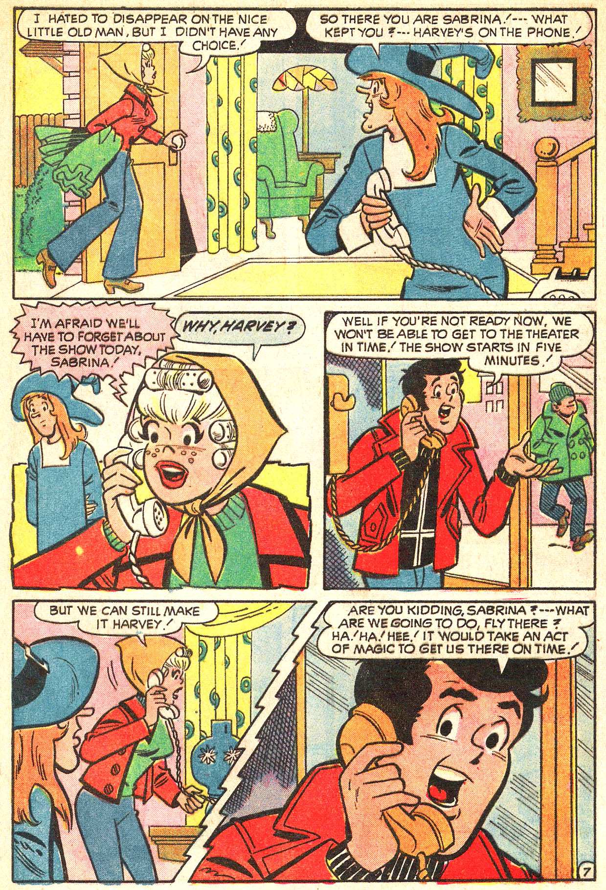 Sabrina The Teenage Witch (1971) Issue #6 #6 - English 21