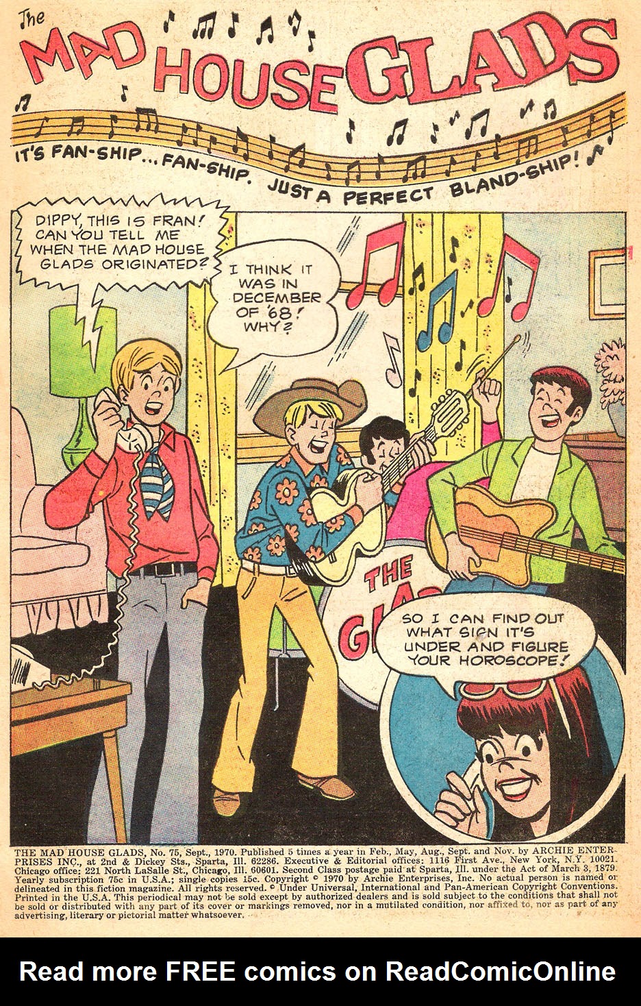 Read online The Mad House Glads comic -  Issue #75 - 3