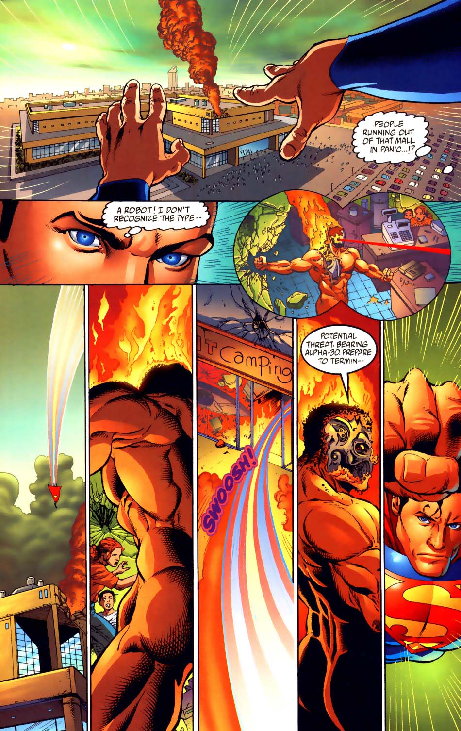Read online Superman vs. The Terminator: Death to the Future comic -  Issue #1 - 7