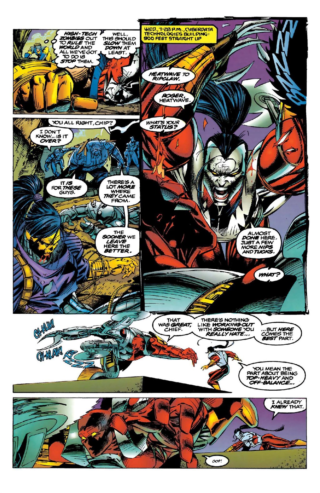 Read online Cyberforce (1992) comic -  Issue # _The Complete Cyberforce (Part 2) - 14