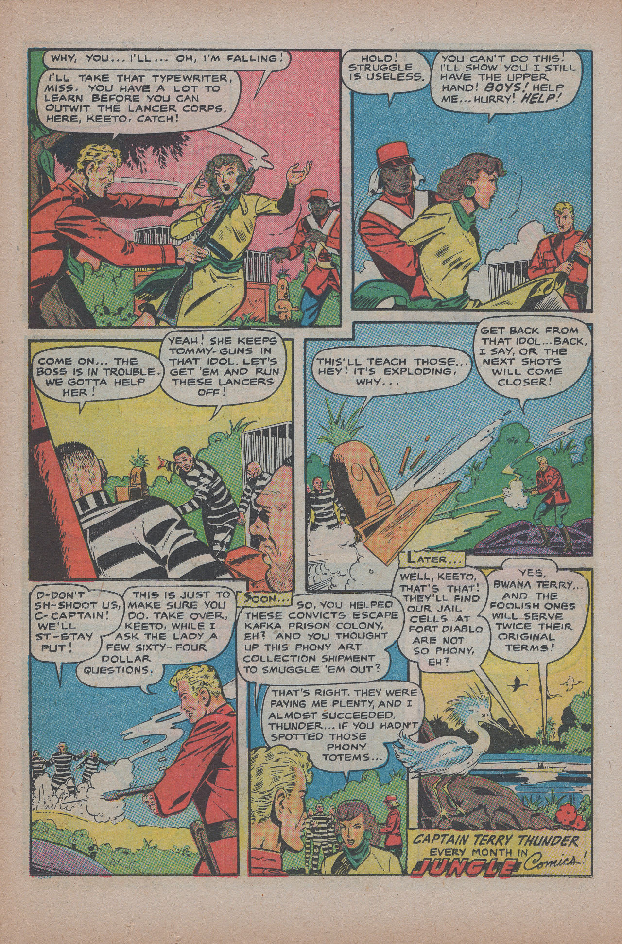 Read online Jungle Comics comic -  Issue #127 - 32