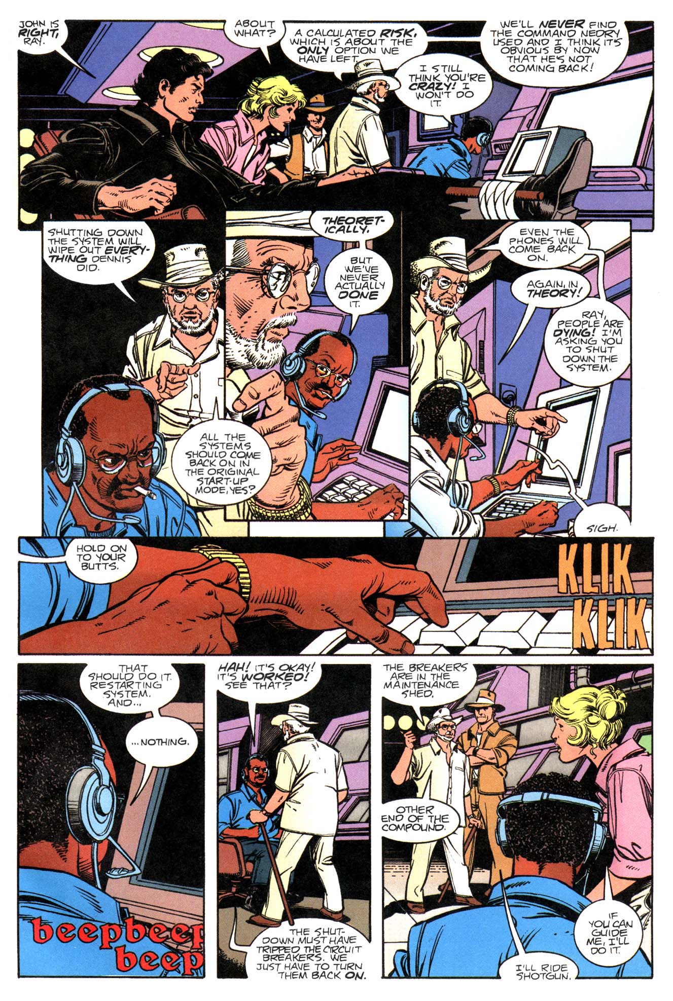 Read online Jurassic Park (1993) comic -  Issue #4 - 13