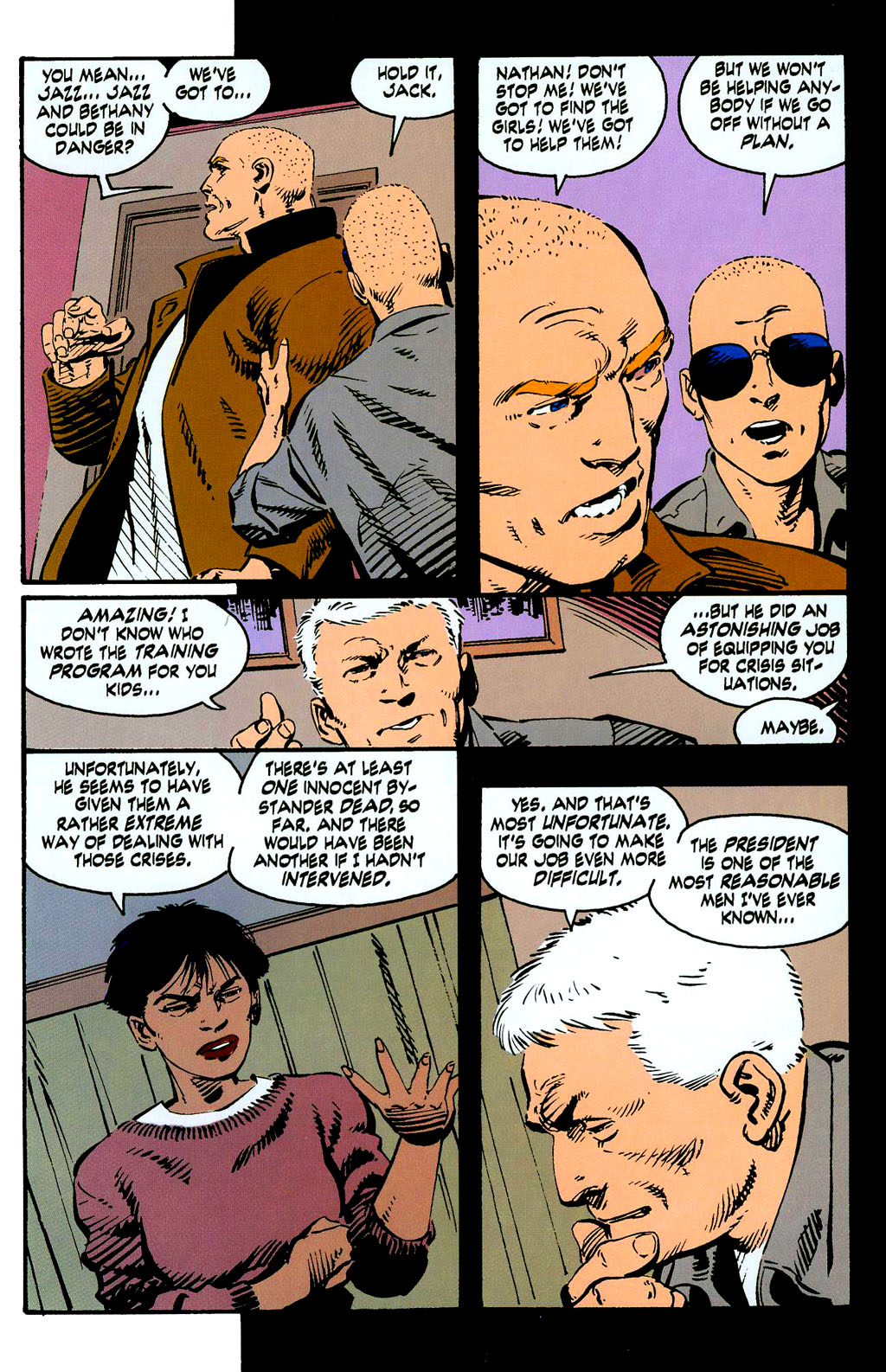 Read online John Byrne's Next Men (1992) comic -  Issue # TPB 1 - 166