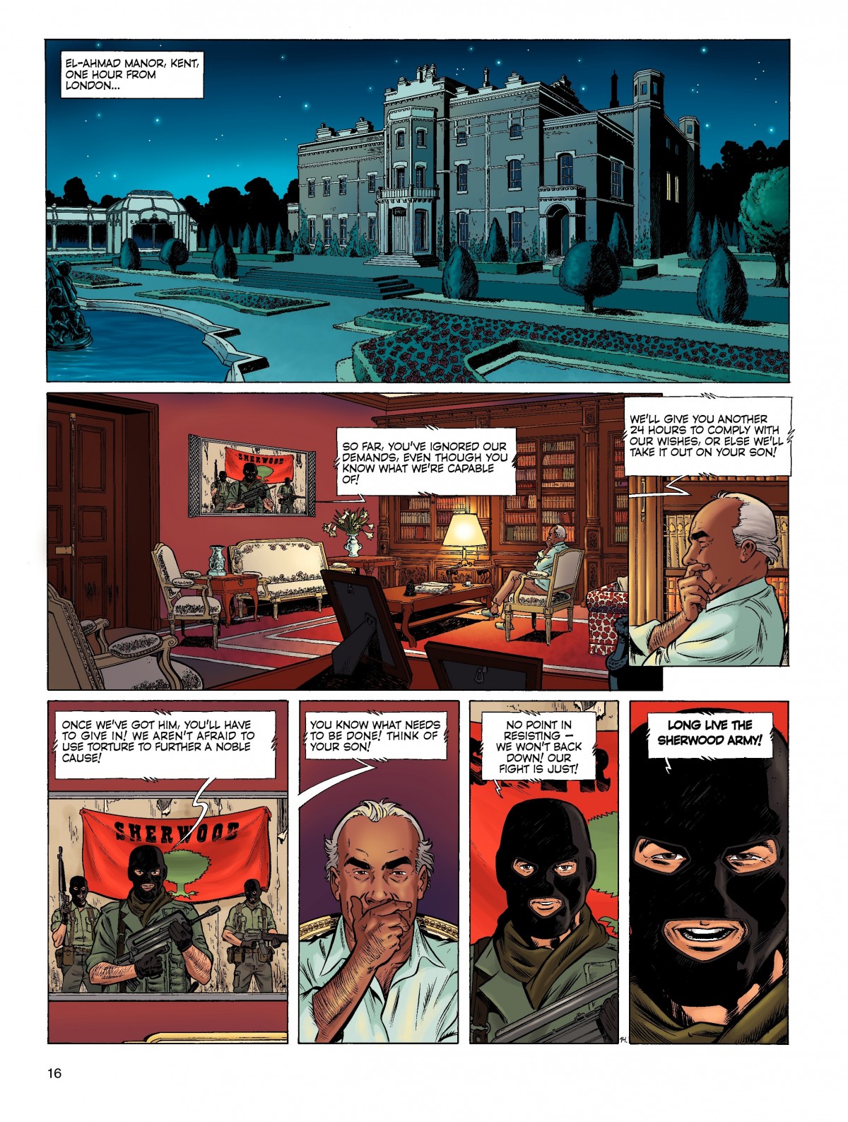 Read online Damocles comic -  Issue #1 - 16