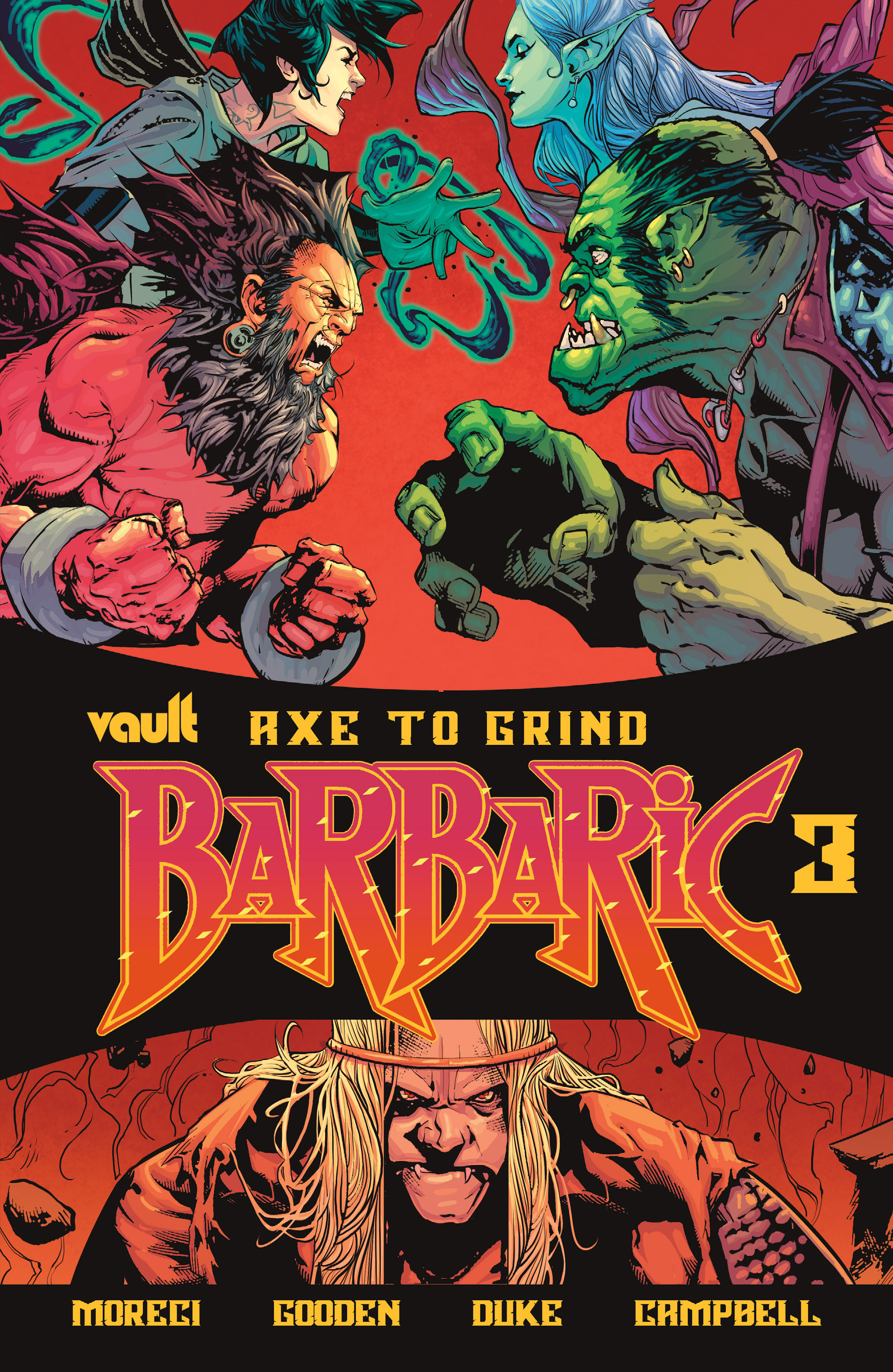 Read online Barbaric: Axe to Grind comic -  Issue #3 - 1