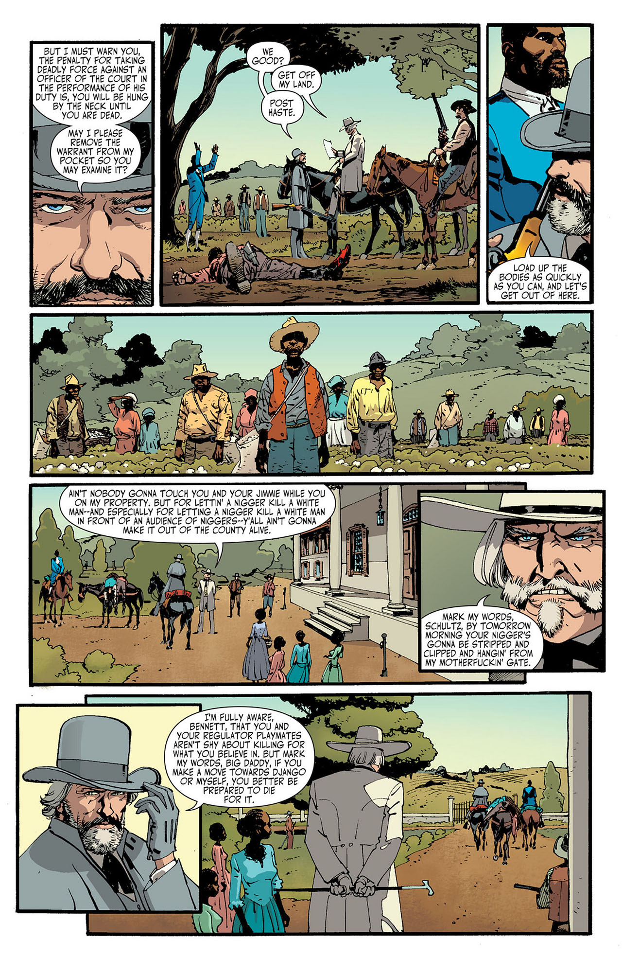 Read online Django Unchained comic -  Issue #2 - 9