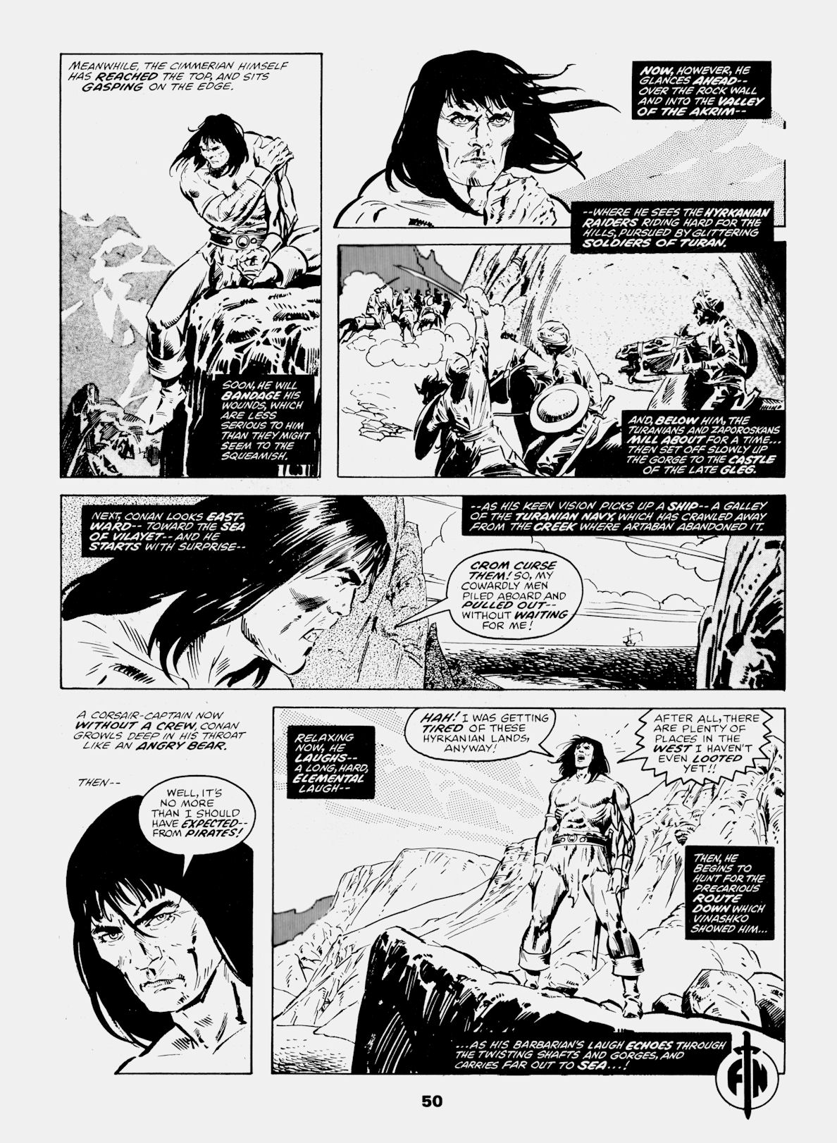 Read online Conan Saga comic -  Issue #59 - 52