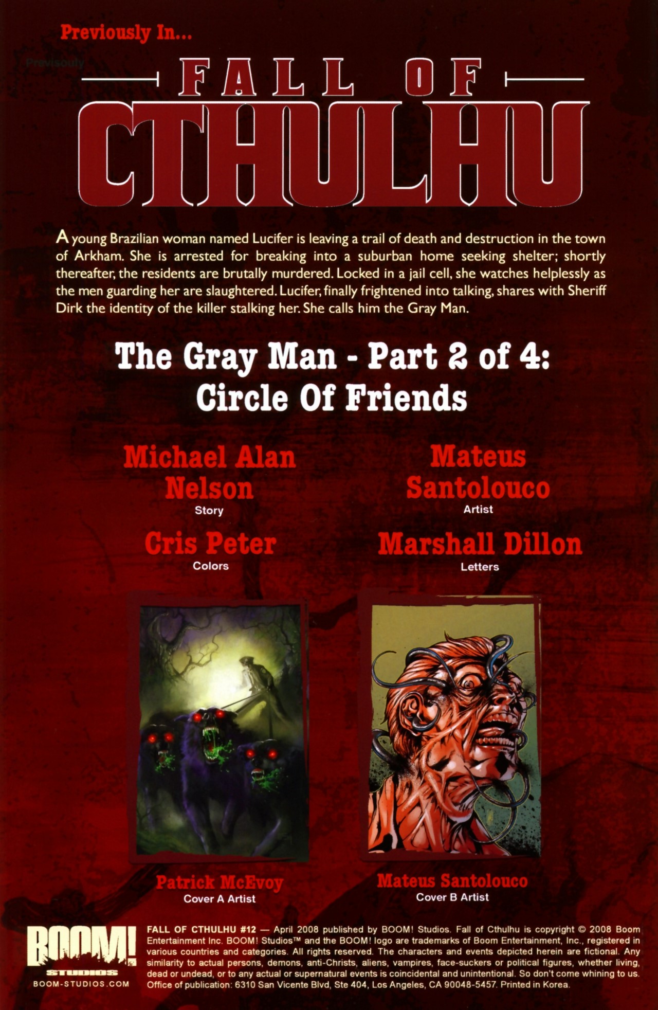 Fall of Cthulhu Issue #12 #13 - English 3