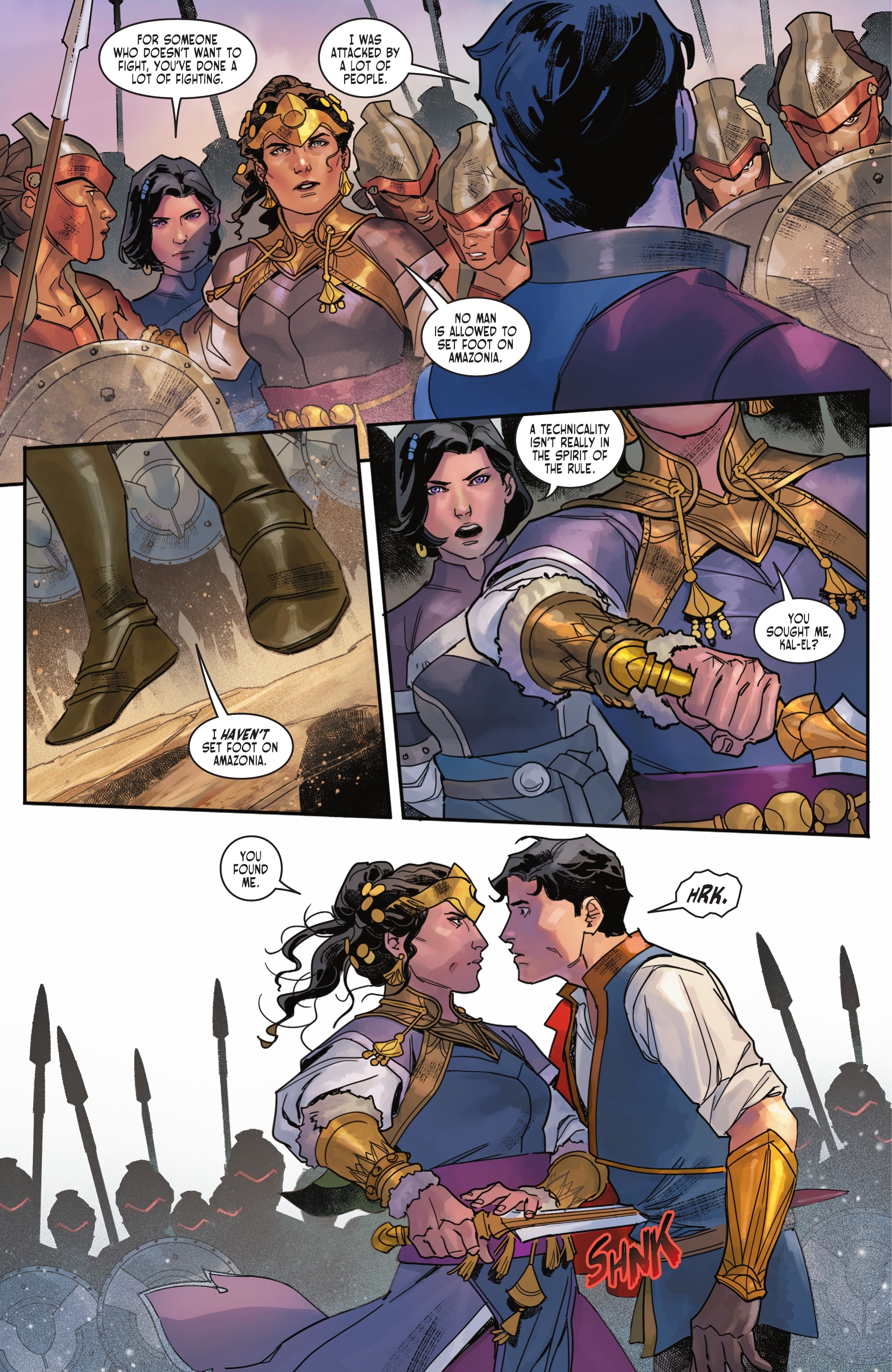 Read online Dark Knights of Steel comic -  Issue #6 - 21