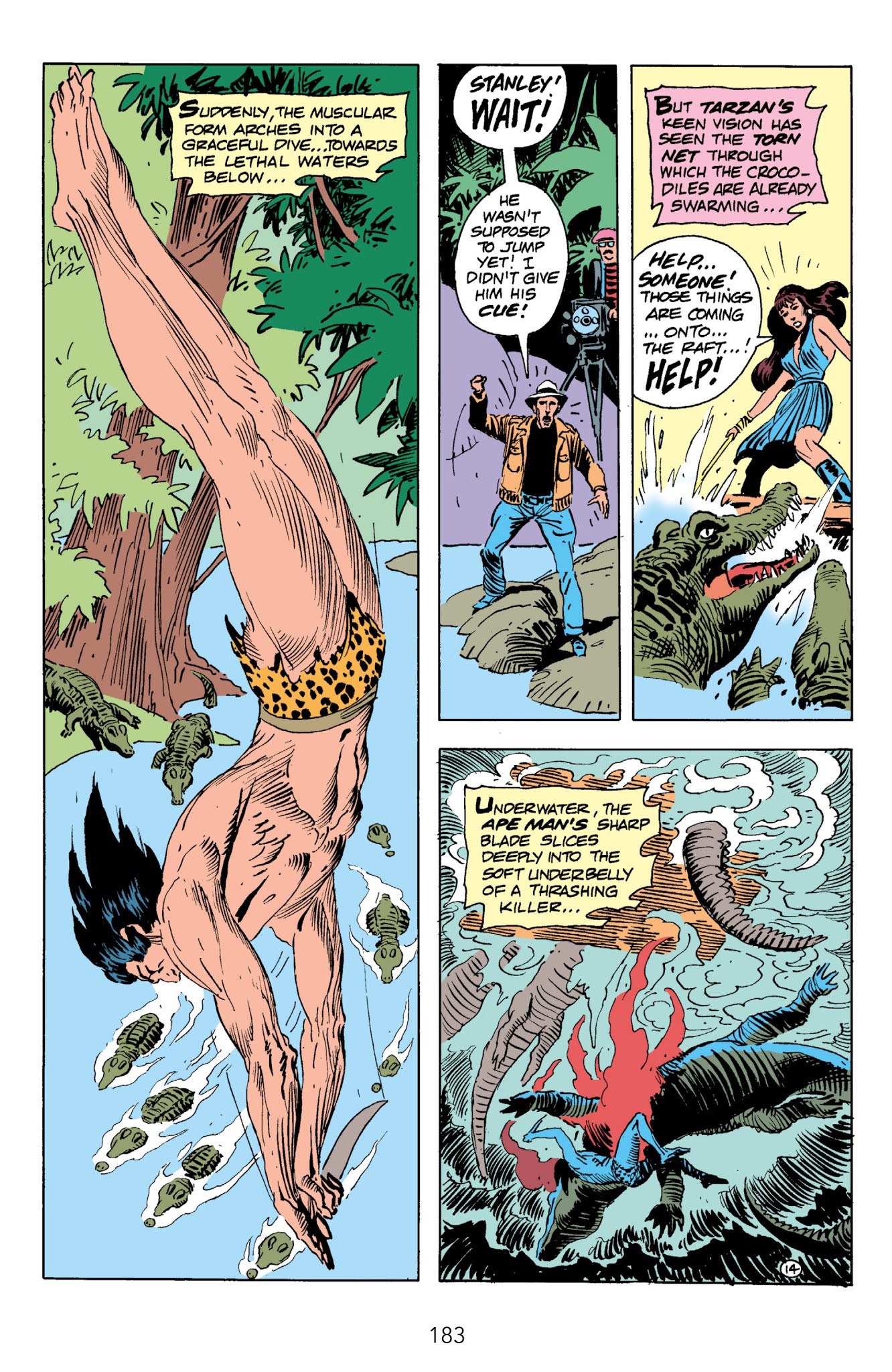 Read online Edgar Rice Burroughs' Tarzan The Joe Kubert Years comic -  Issue # TPB 3 (Part 2) - 74