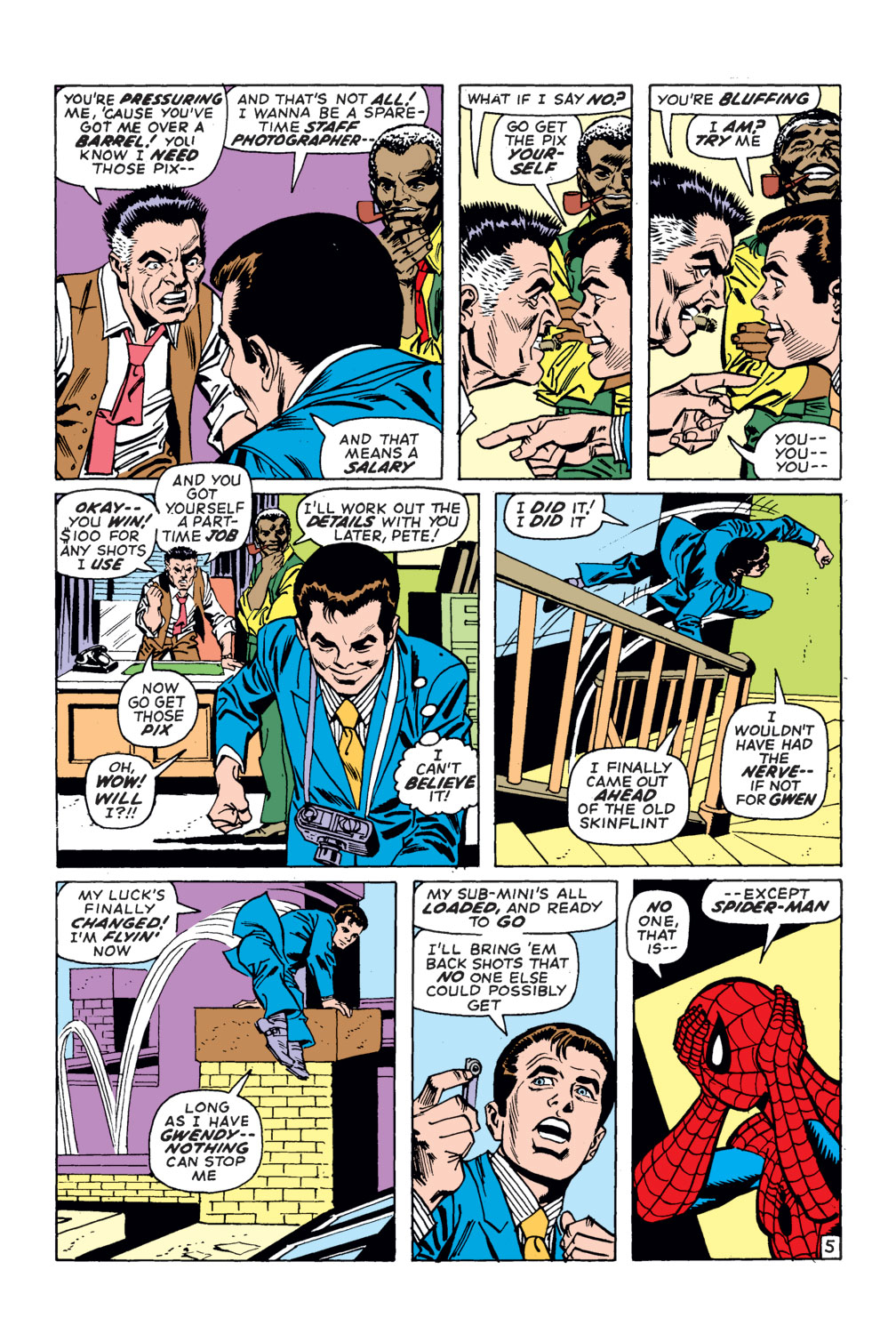 Read online The Amazing Spider-Man (1963) comic -  Issue #99 - 6