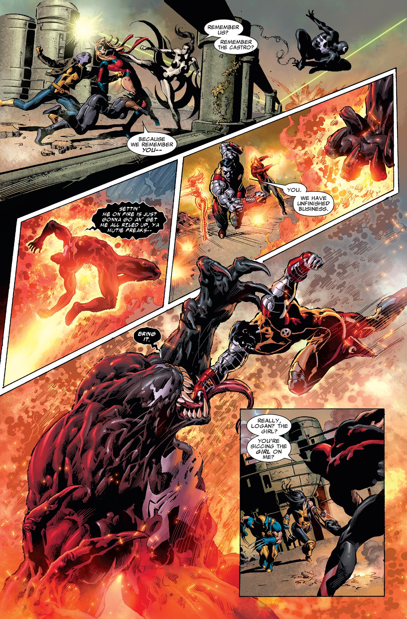 Read online Dark Avengers/Uncanny X-Men: Utopia comic -  Issue # TPB - 142