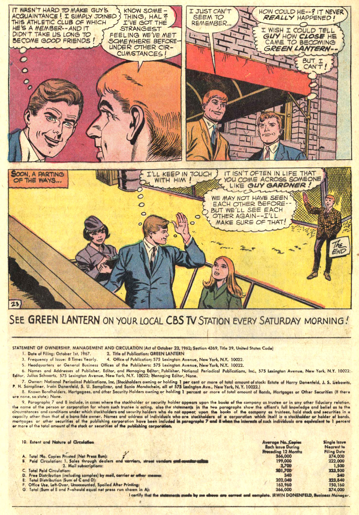 Read online Green Lantern (1960) comic -  Issue #59 - 32