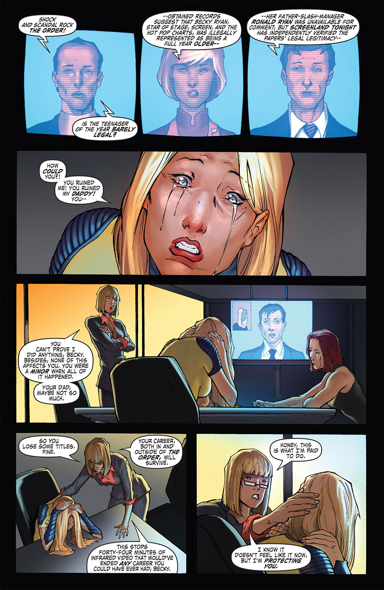Read online The Order (2007) comic -  Issue #5 - 21