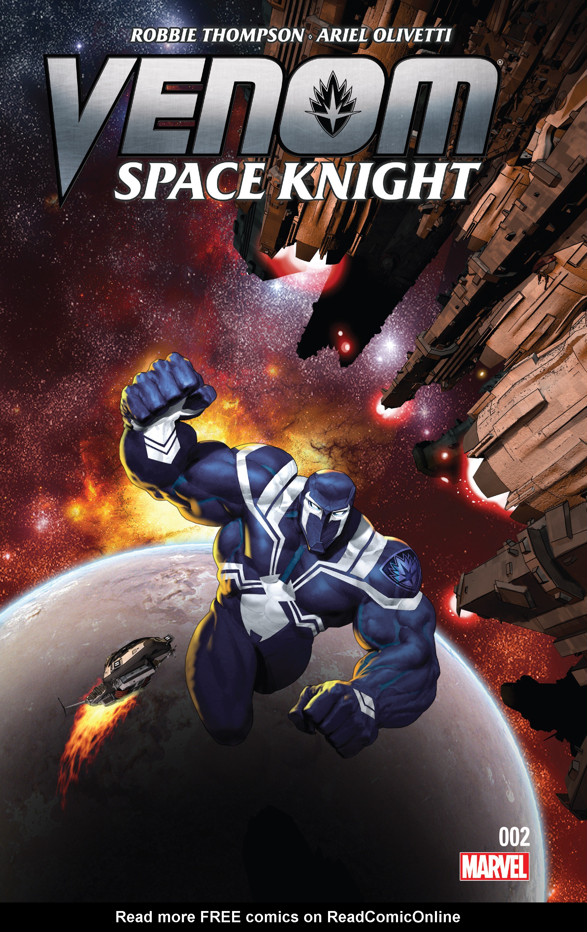 Read online Venom: Space Knight comic -  Issue #2 - 1
