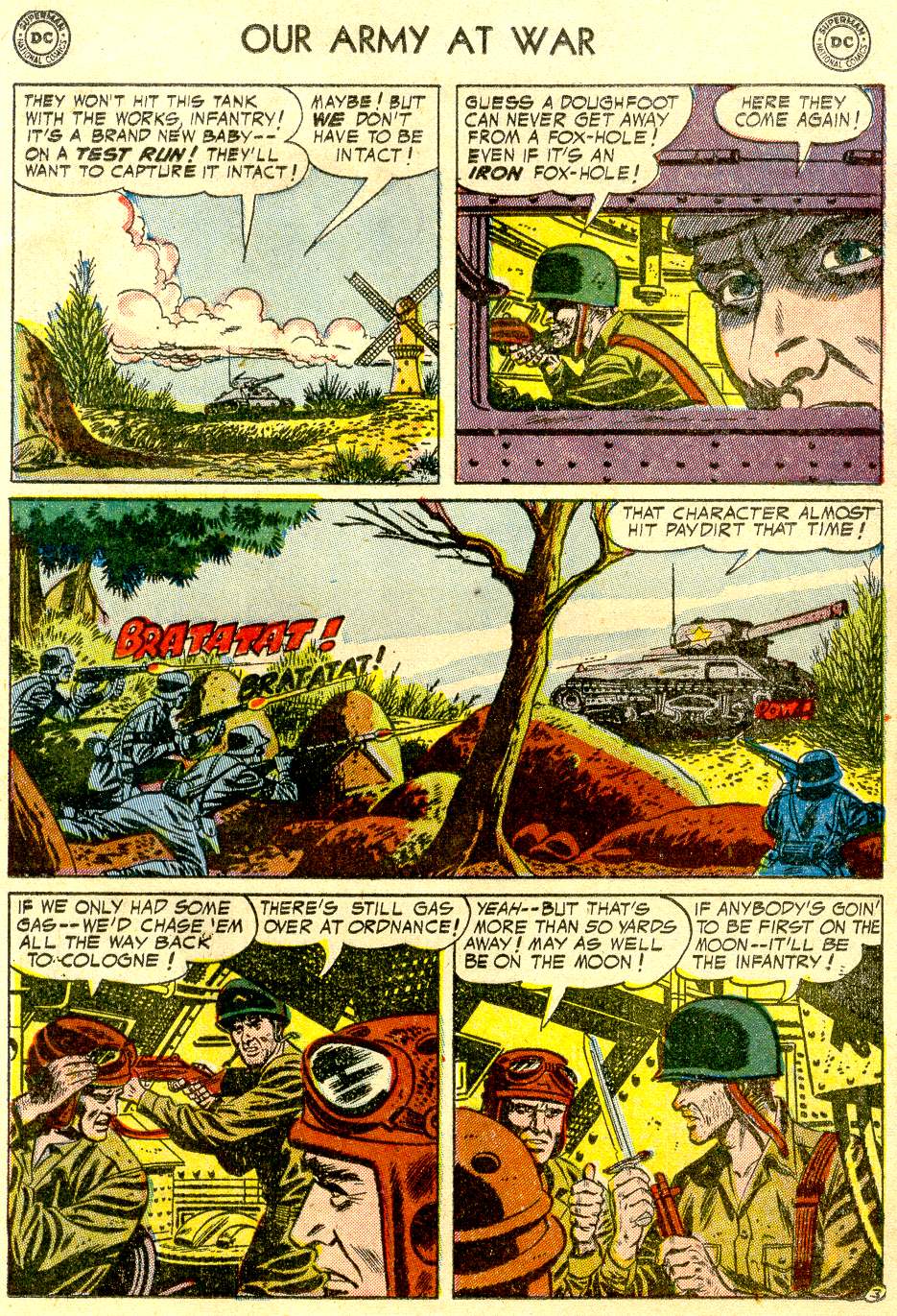 Read online Our Army at War (1952) comic -  Issue #28 - 13