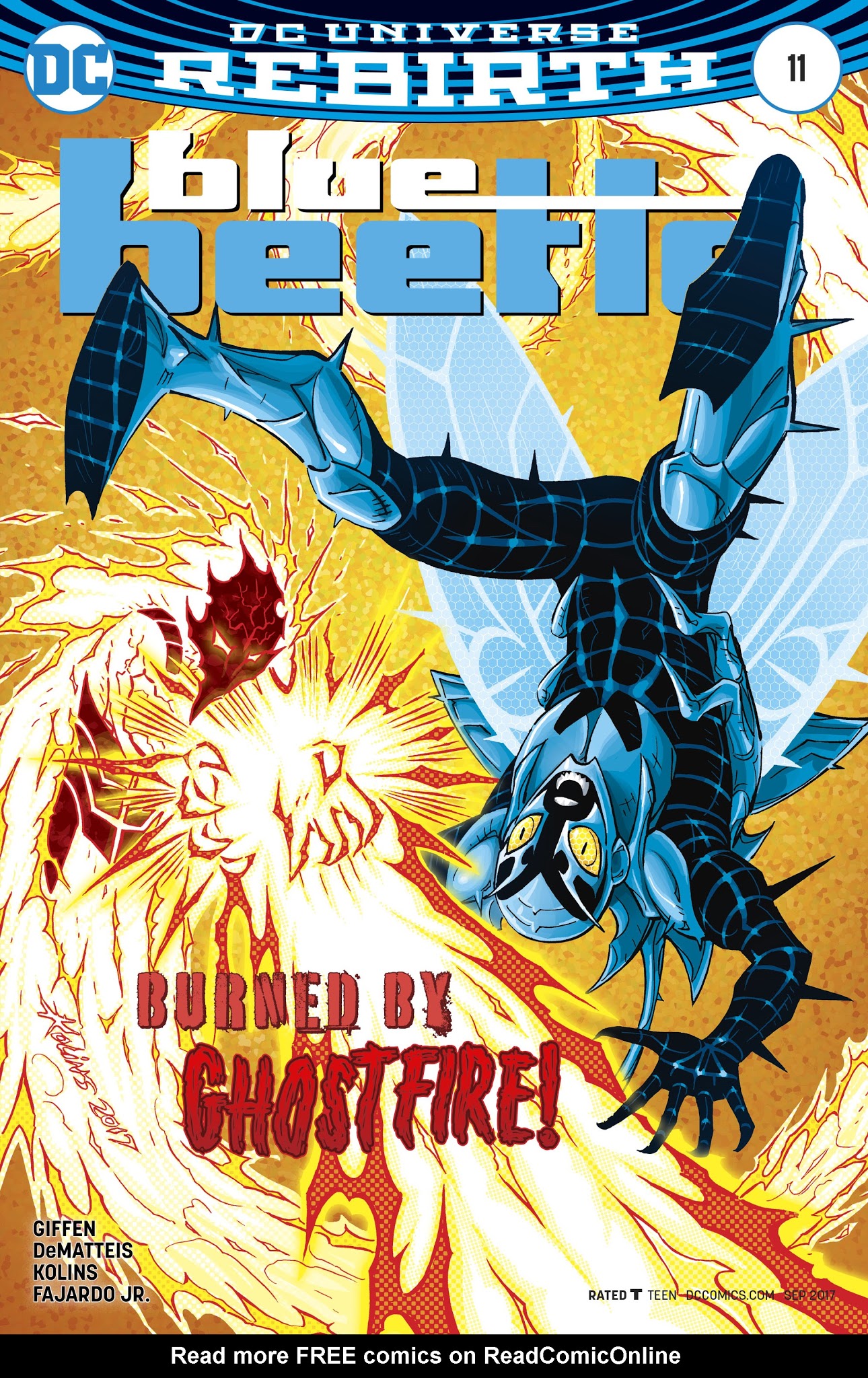 Read online Blue Beetle (2016) comic -  Issue #11 - 1