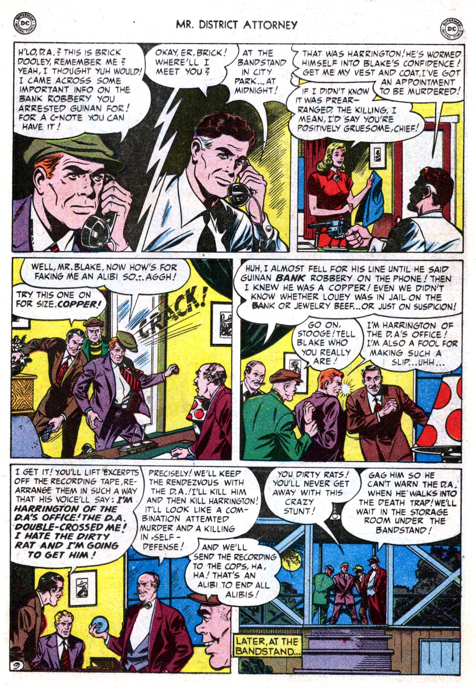 Read online Mr. District Attorney comic -  Issue #14 - 23