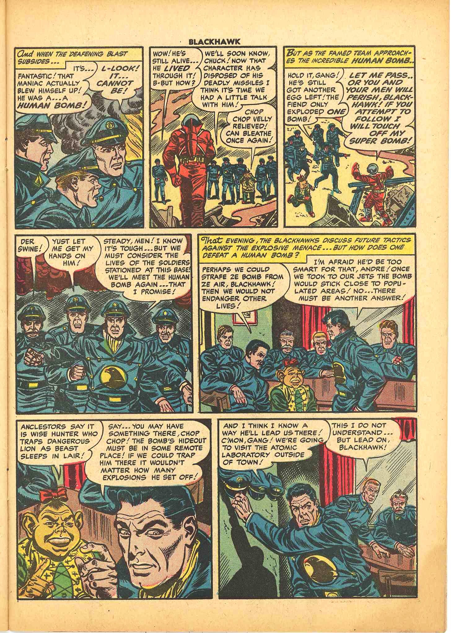 Read online Blackhawk (1957) comic -  Issue #79 - 29