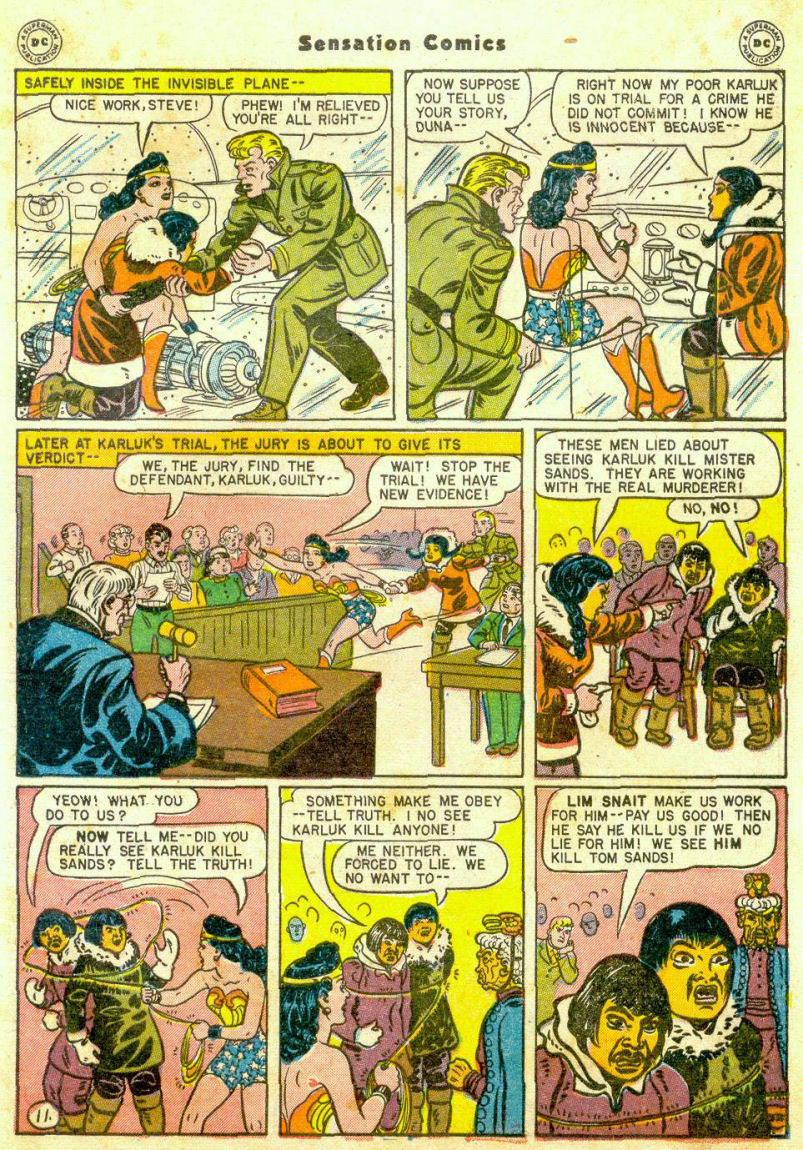 Read online Sensation (Mystery) Comics comic -  Issue #65 - 12