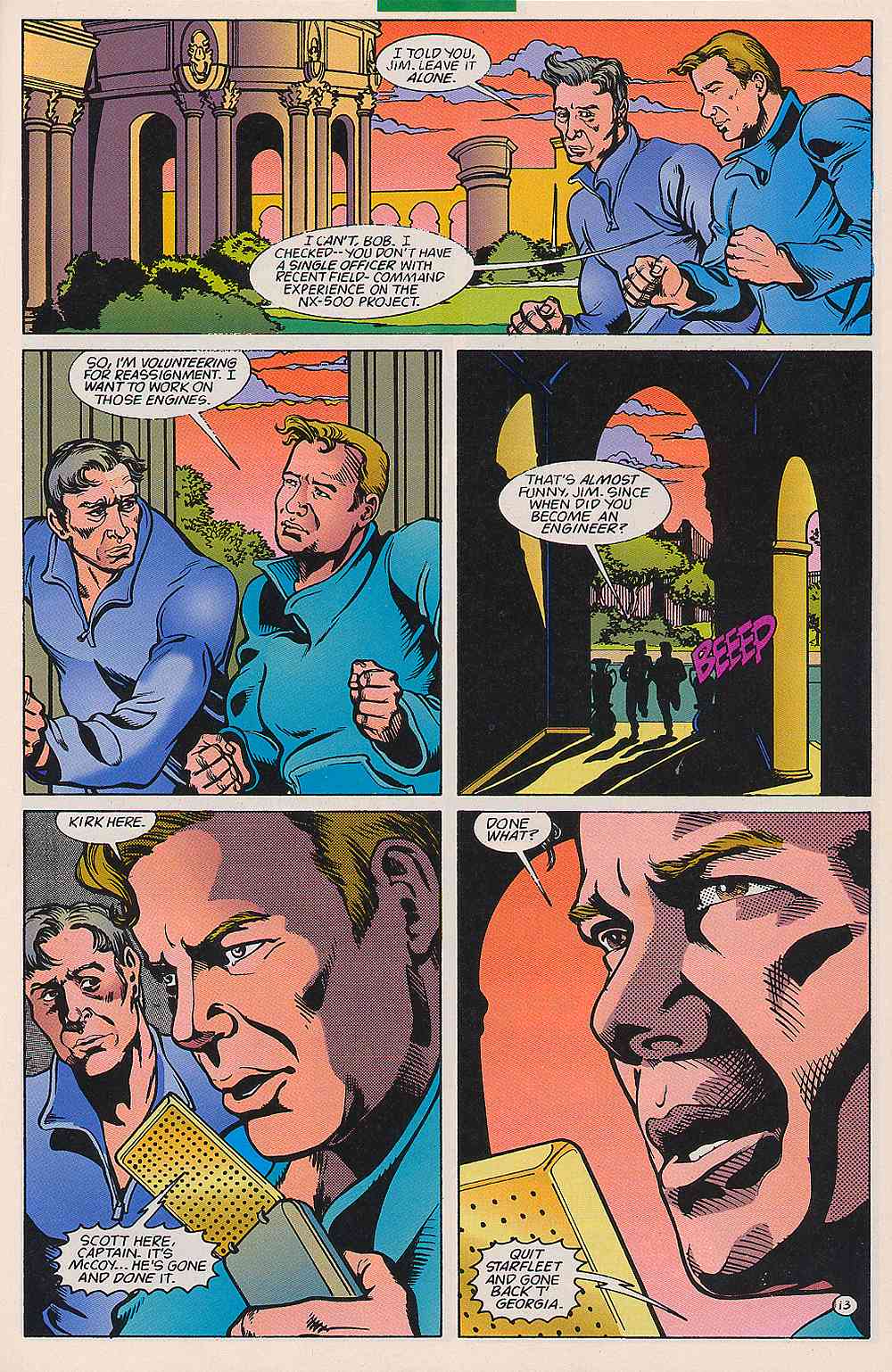 Read online Star Trek (1989) comic -  Issue #75 - 14