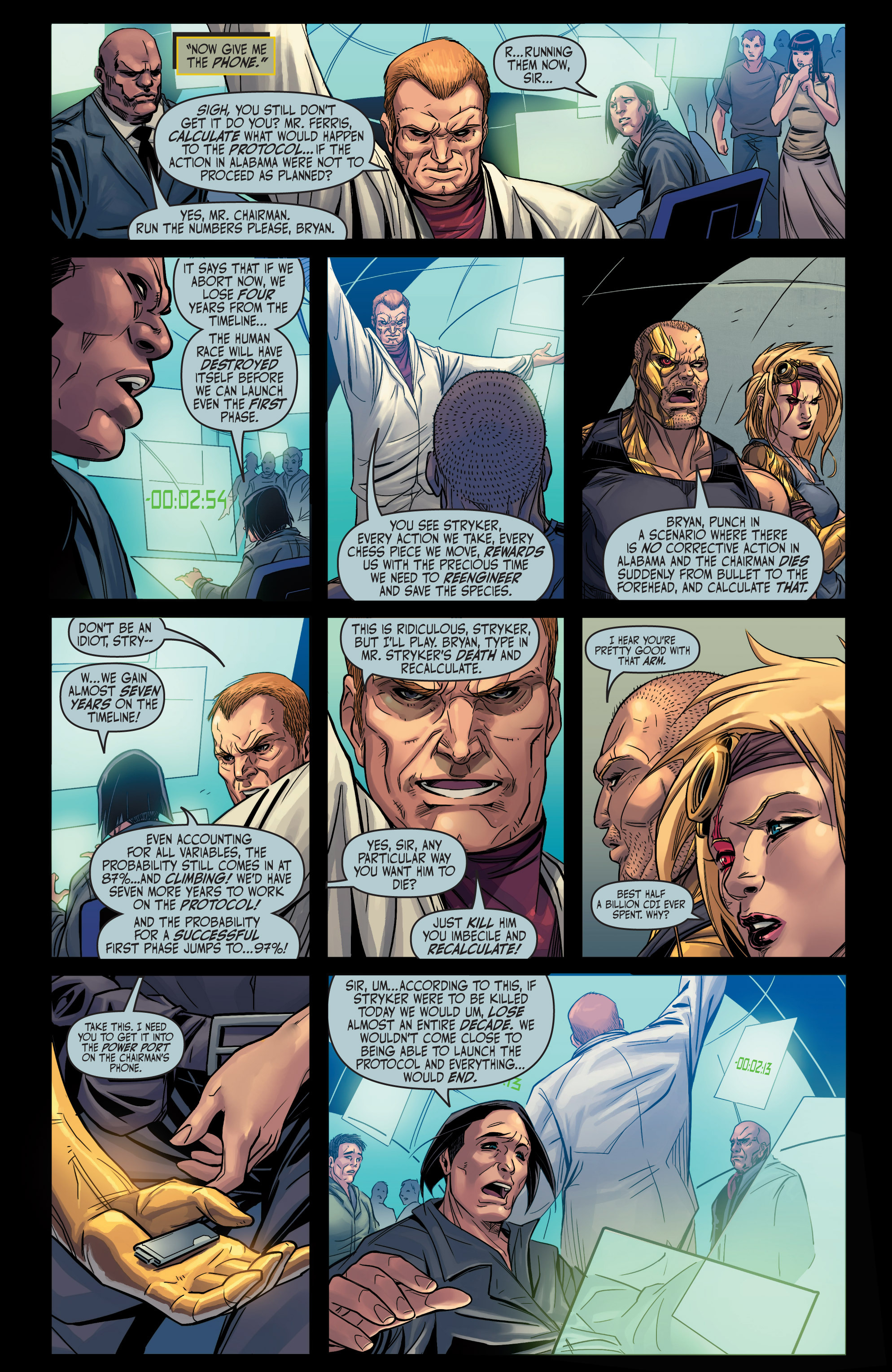 Read online Cyberforce (2012) comic -  Issue #5 - 27