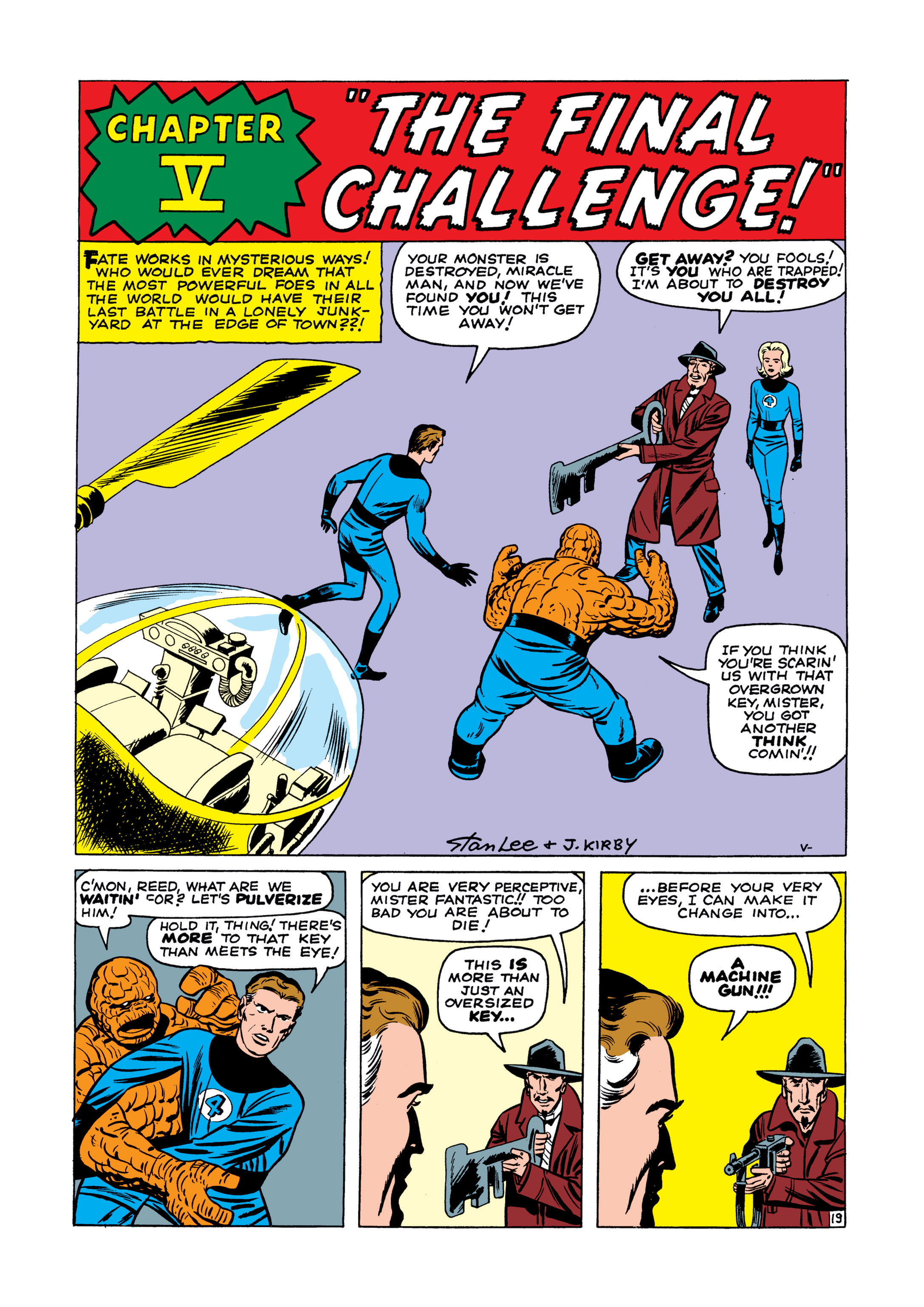 Read online Fantastic Four (1961) comic -  Issue #3 - 20
