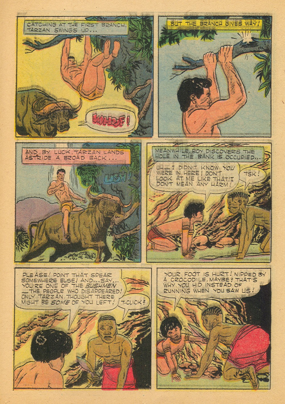 Read online Tarzan (1948) comic -  Issue #95 - 21