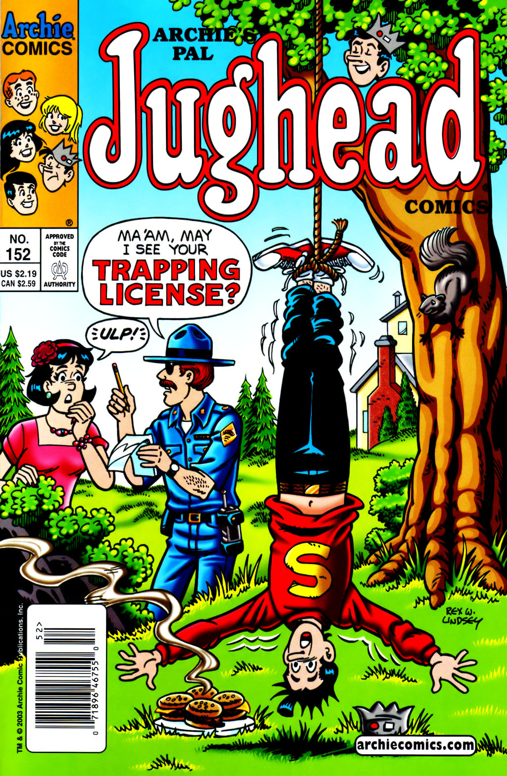 Read online Archie's Pal Jughead Comics comic -  Issue #152 - 1