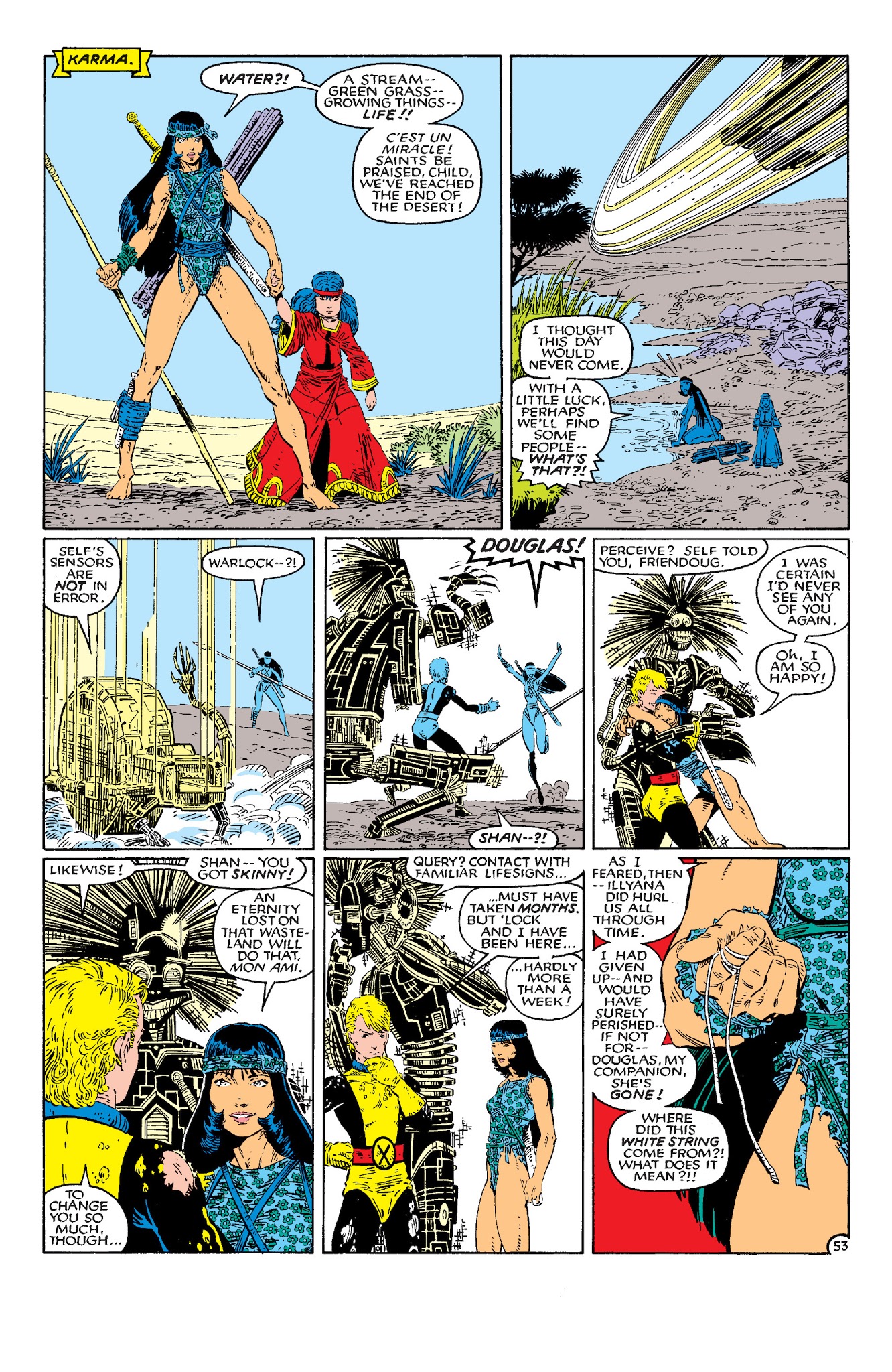 Read online New Mutants Classic comic -  Issue # TPB 5 - 58