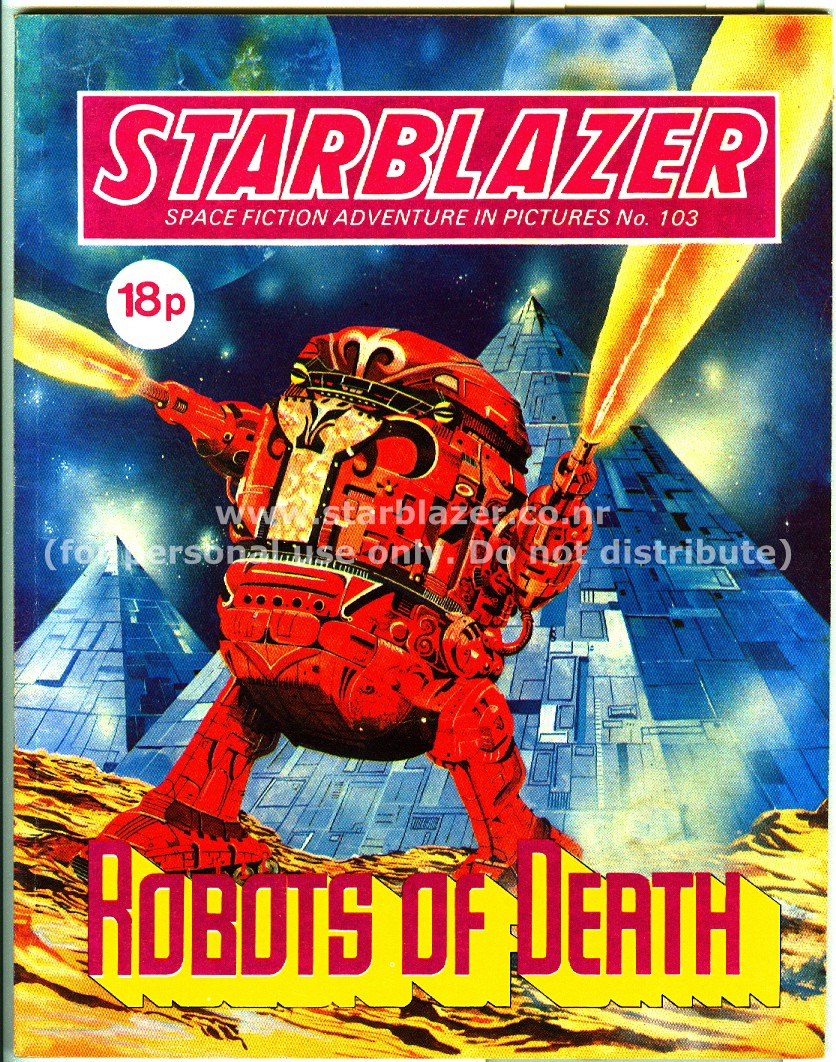 Read online Starblazer comic -  Issue #103 - 2